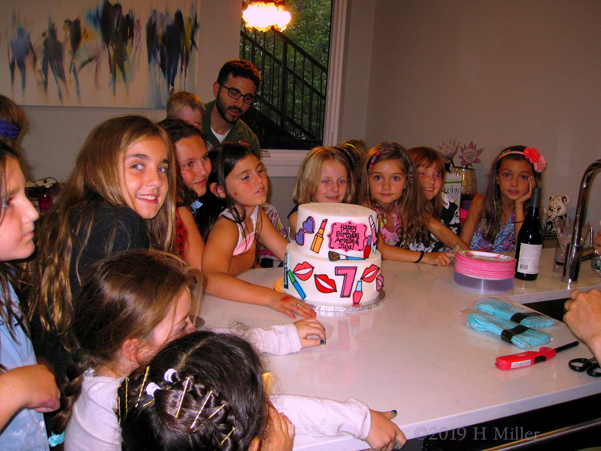 Arielle and Juju's 7th Kids Spa Party 