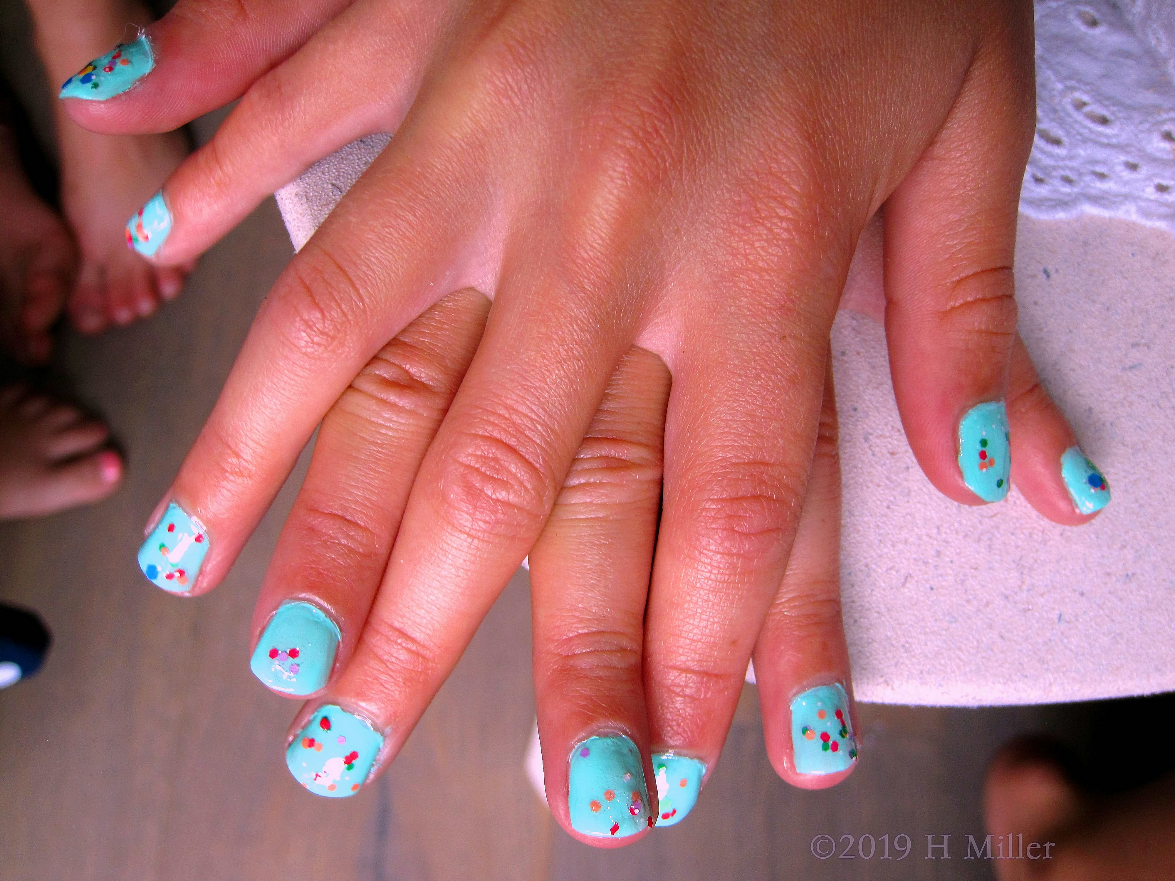 Arielle and Juju's 7th Kids Spa Party Arielle and Juju's 7th Kids Spa Party