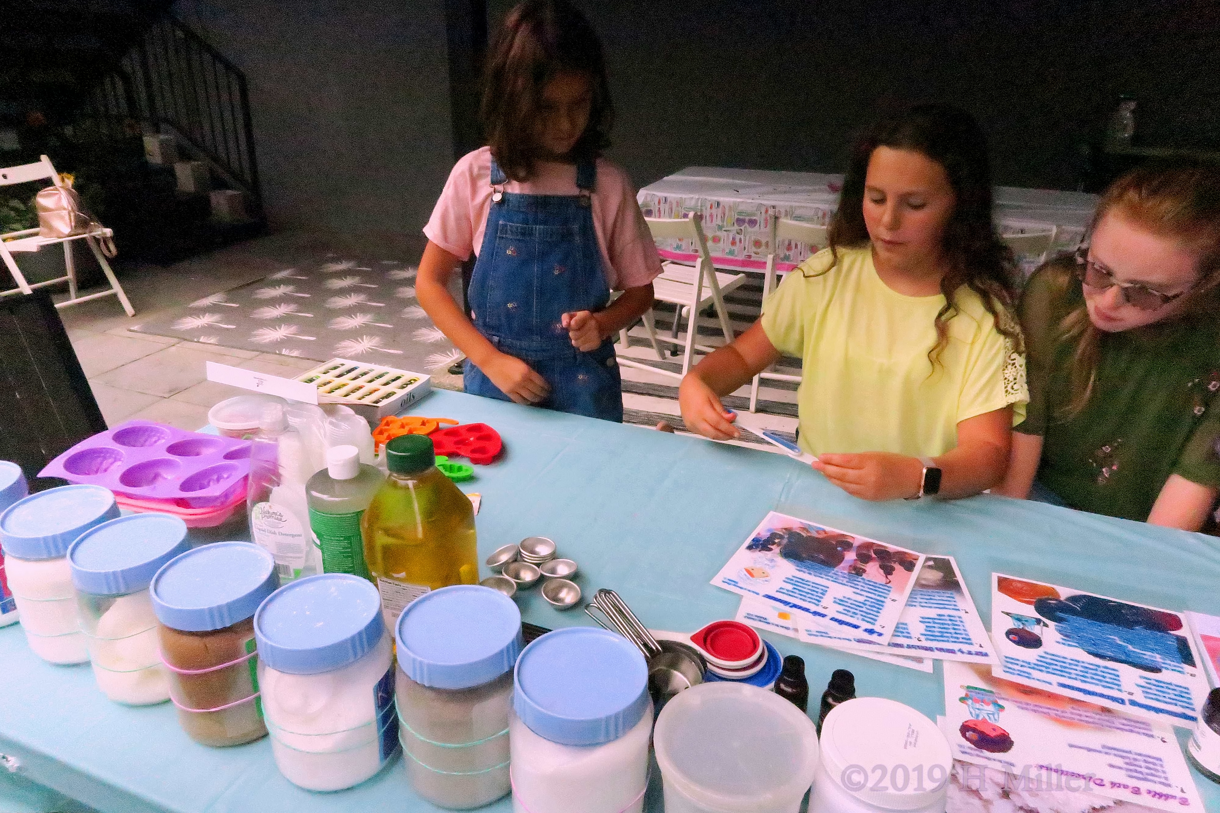 Arielle and Juju's 7th Kids Spa Party Arielle and Juju's 7th Kids Spa Party