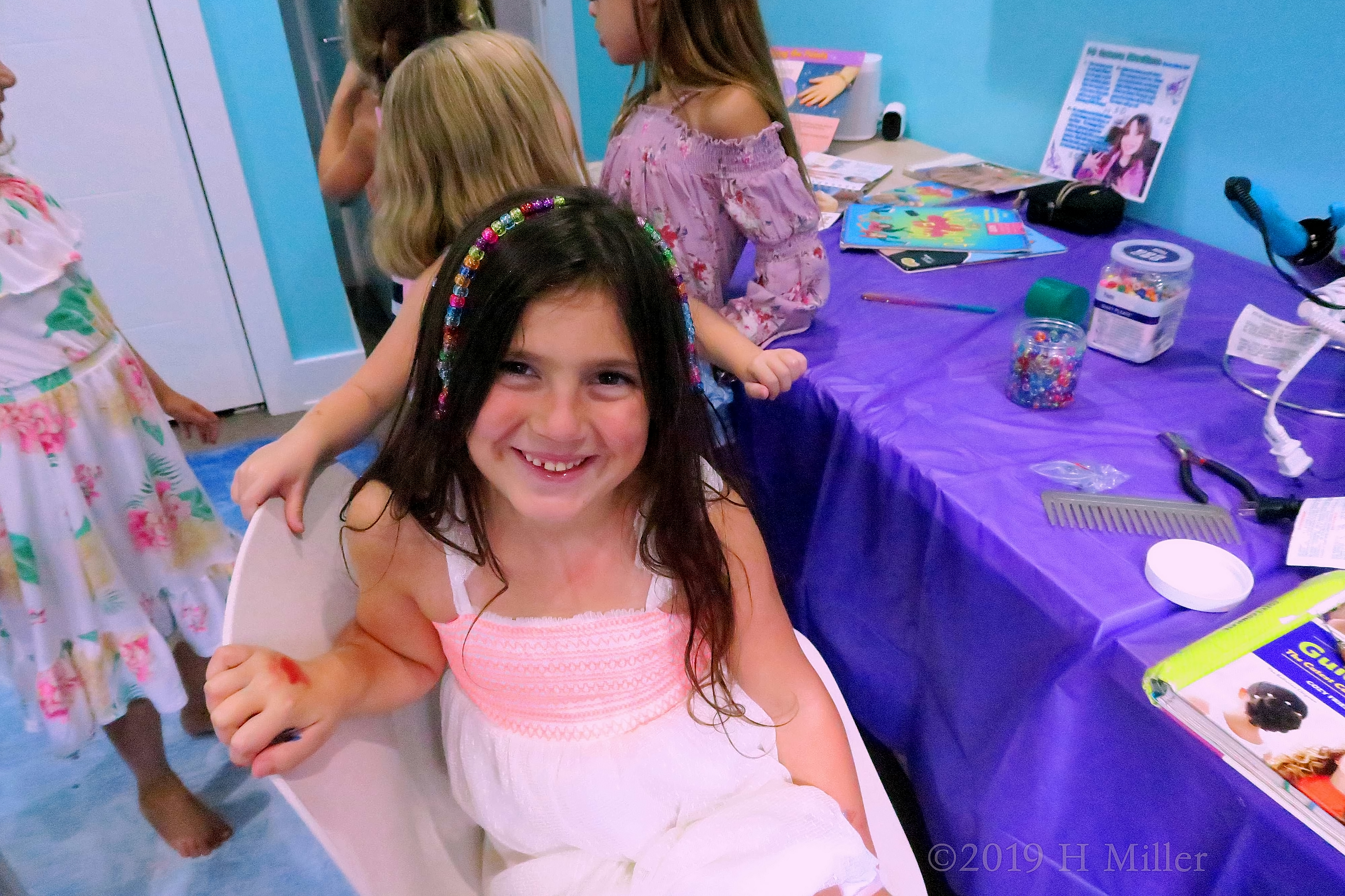 Arielle and Juju's 7th Kids Spa Party Arielle and Juju's 7th Kids Spa Party