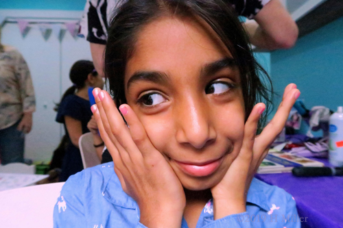 Arielle and Juju's 7th Kids Spa Party Arielle and Juju's 7th Kids Spa Party