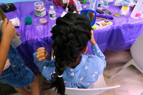 Arielle and Juju's 7th Kids Spa Party Arielle and Juju's 7th Kids Spa Party