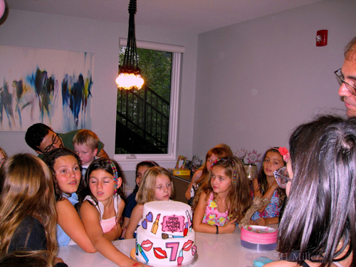 Arielle and Juju's 7th Kids Spa Party