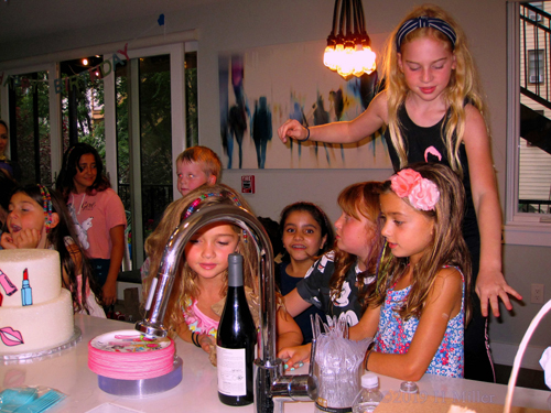 Arielle and Juju's 7th Kids Spa Party