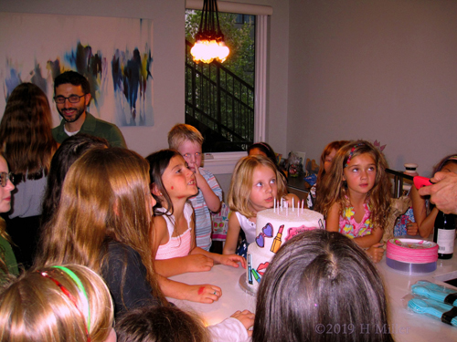 Arielle and Juju's 7th Kids Spa Party