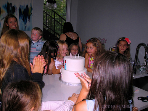 Arielle and Juju's 7th Kids Spa Party