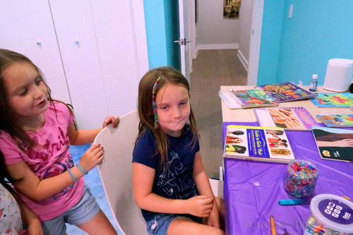 Arielle and Juju's 7th Kids Spa Party