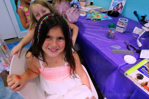 Arielle and Juju's 7th Kids Spa Party