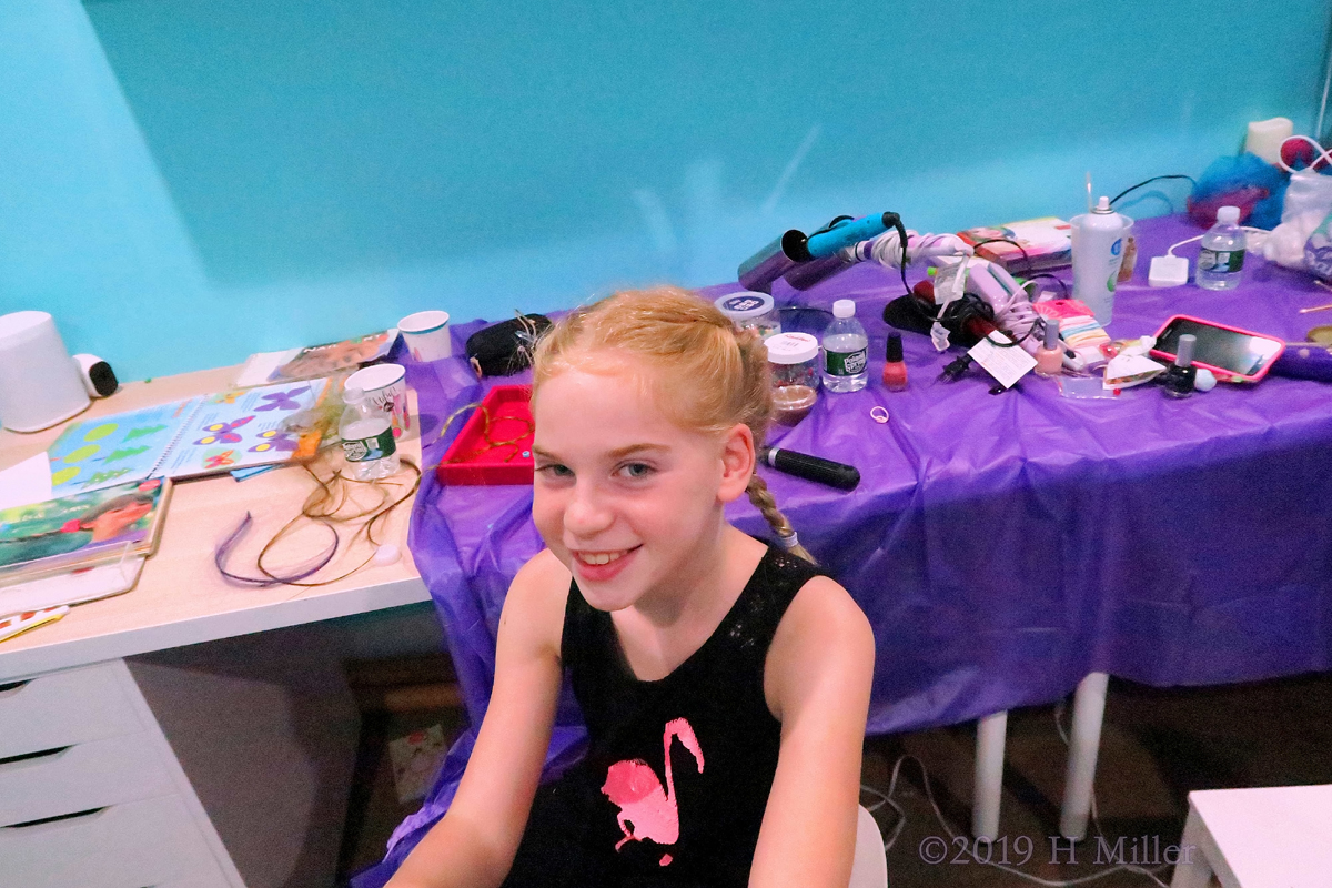 Arielle and Juju's 7th Kids Spa Party 1