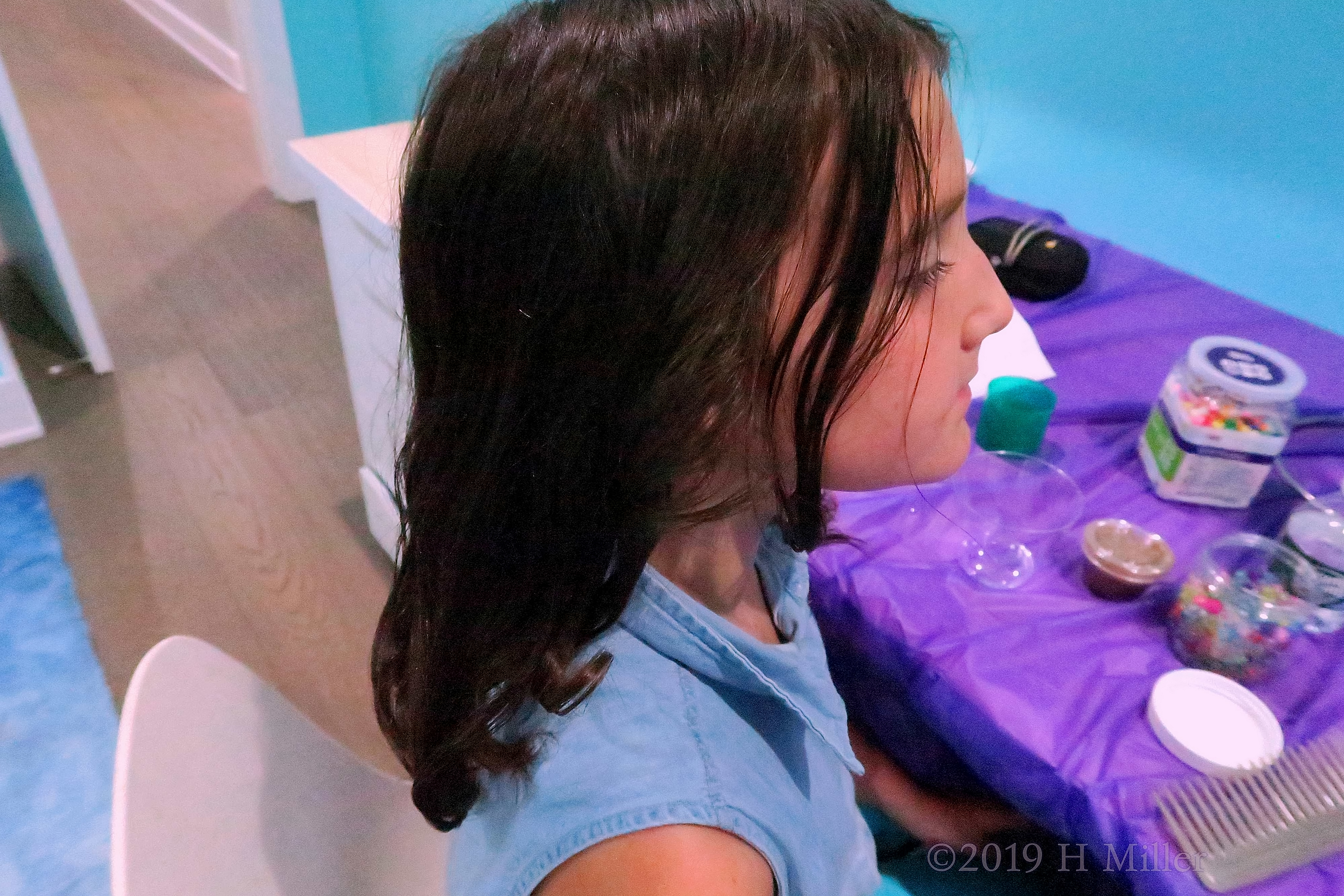 Arielle and Juju's 7th Kids Spa Party 4