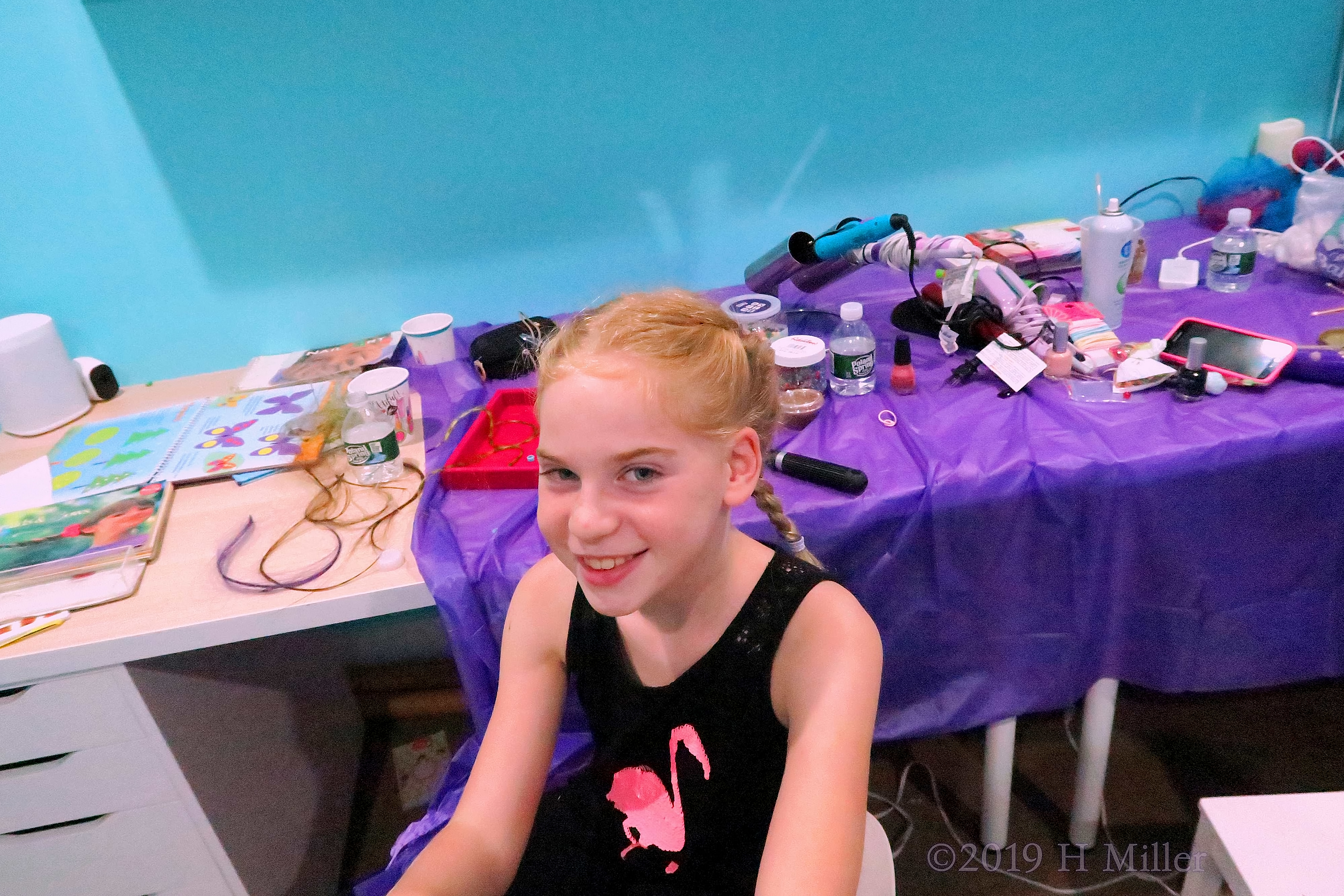 Arielle and Juju's 7th Kids Spa Party 4