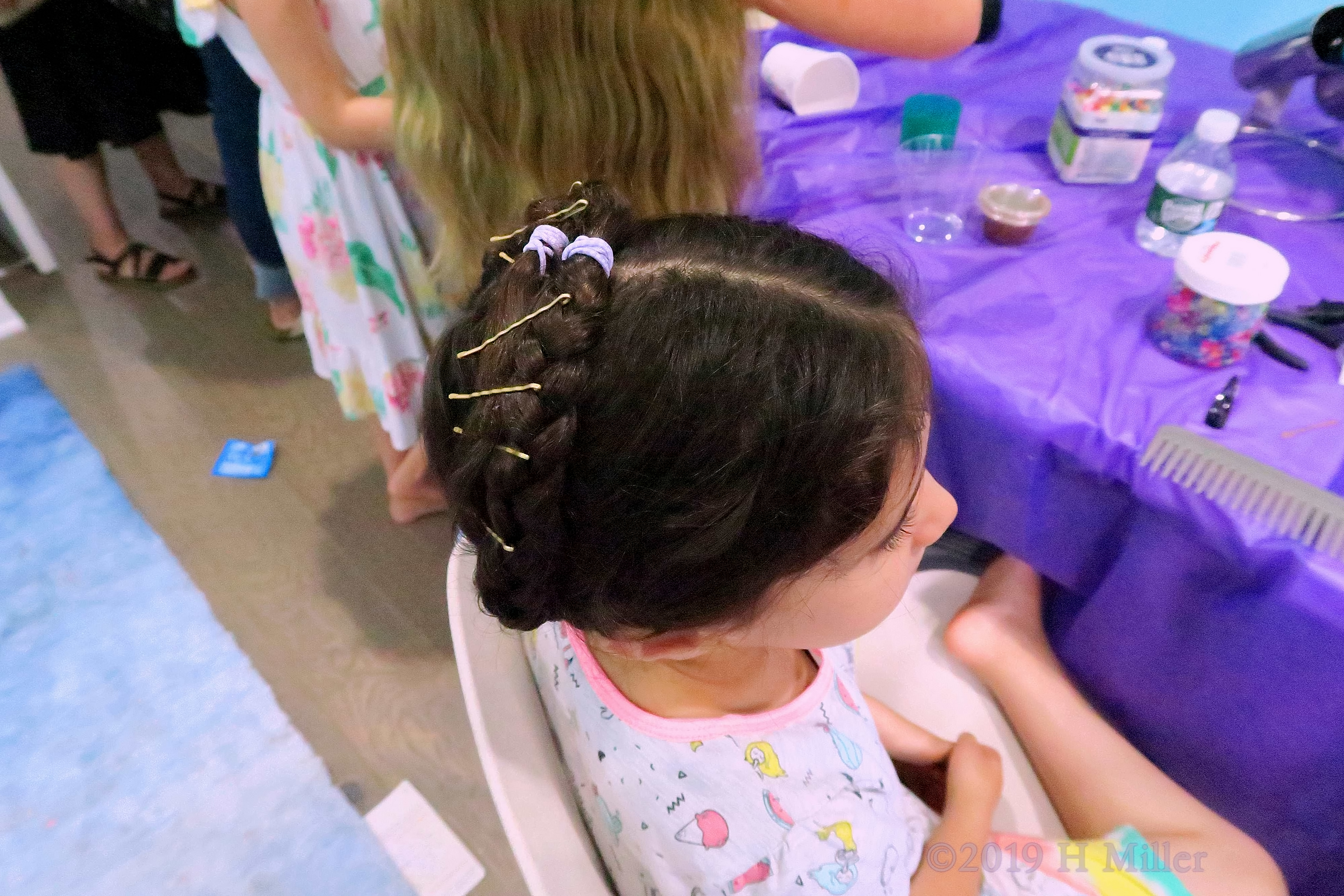 Arielle and Juju's 7th Kids Spa Party