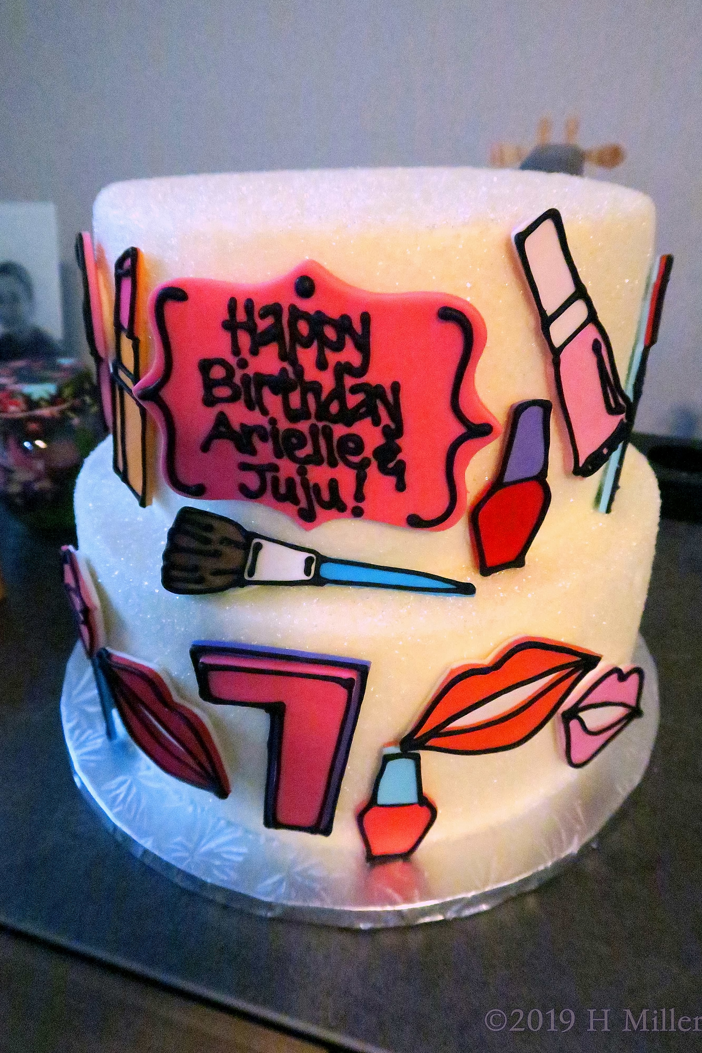 Arielle and Juju's 7th Kids Spa Party Arielle and Juju's 7th Kids Spa Party