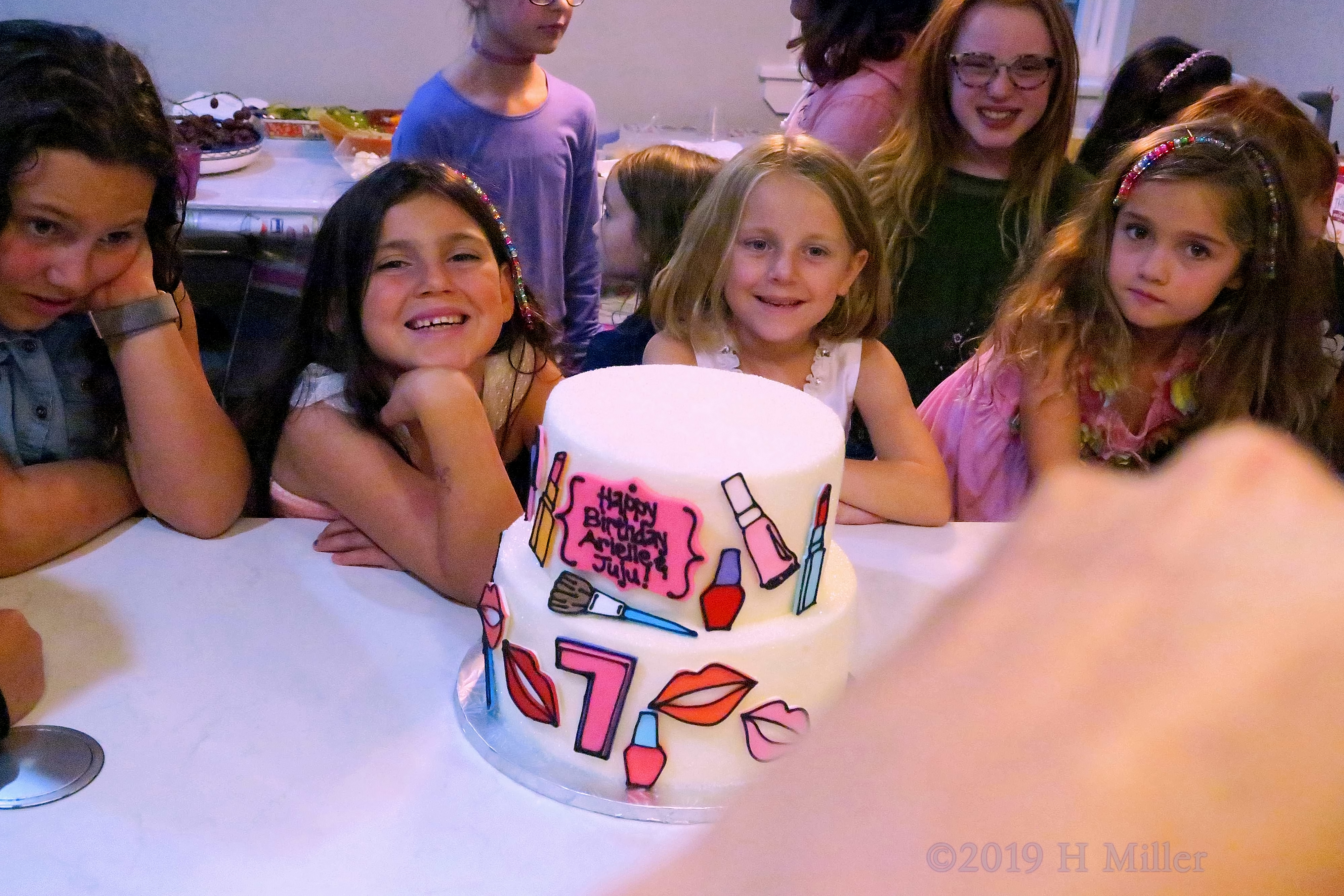 Arielle and Juju's 7th Kids Spa Party Arielle and Juju's 7th Kids Spa Party