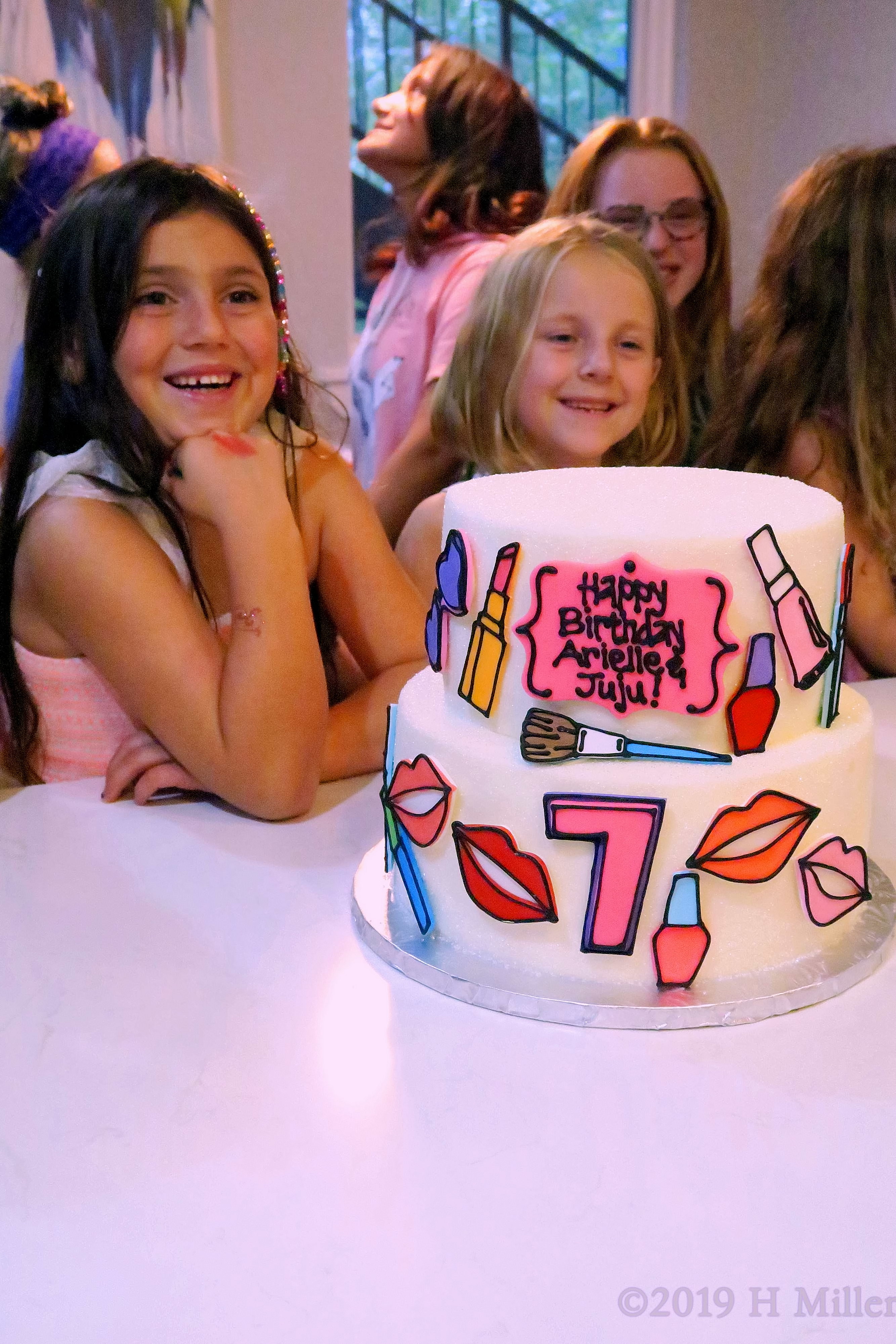 Arielle and Juju's 7th Kids Spa Party Arielle and Juju's 7th Kids Spa Party