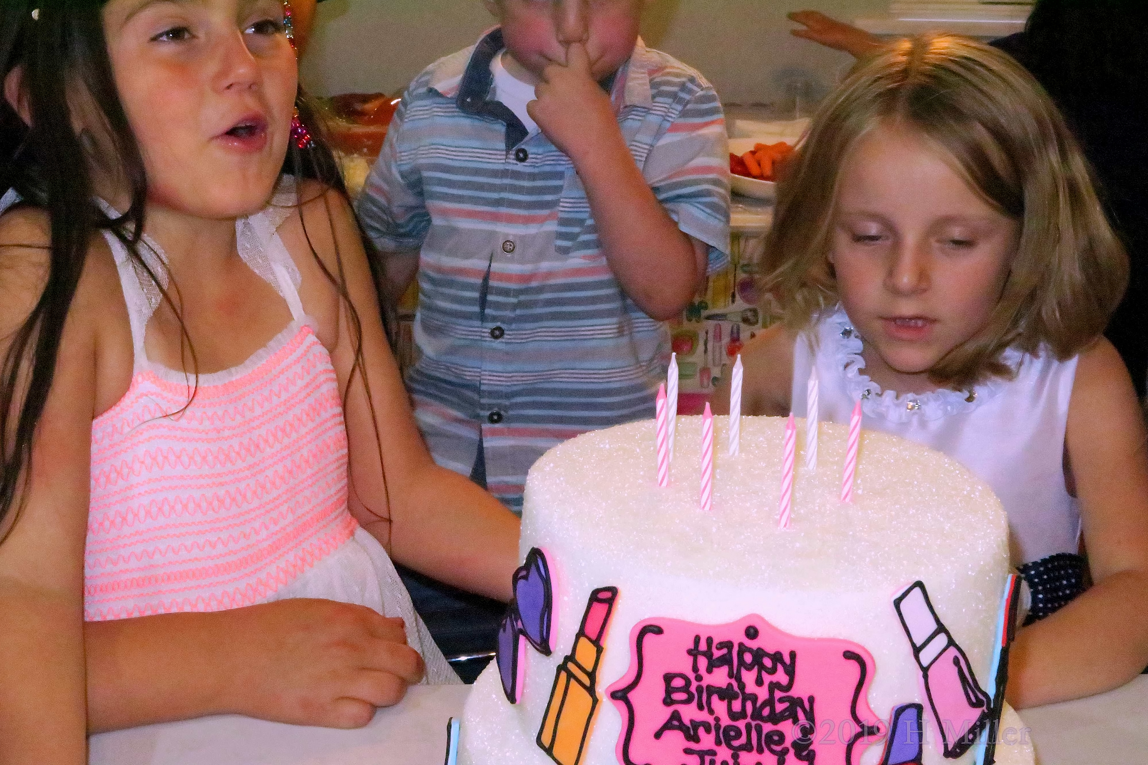 Arielle and Juju's 7th Kids Spa Party Arielle and Juju's 7th Kids Spa Party