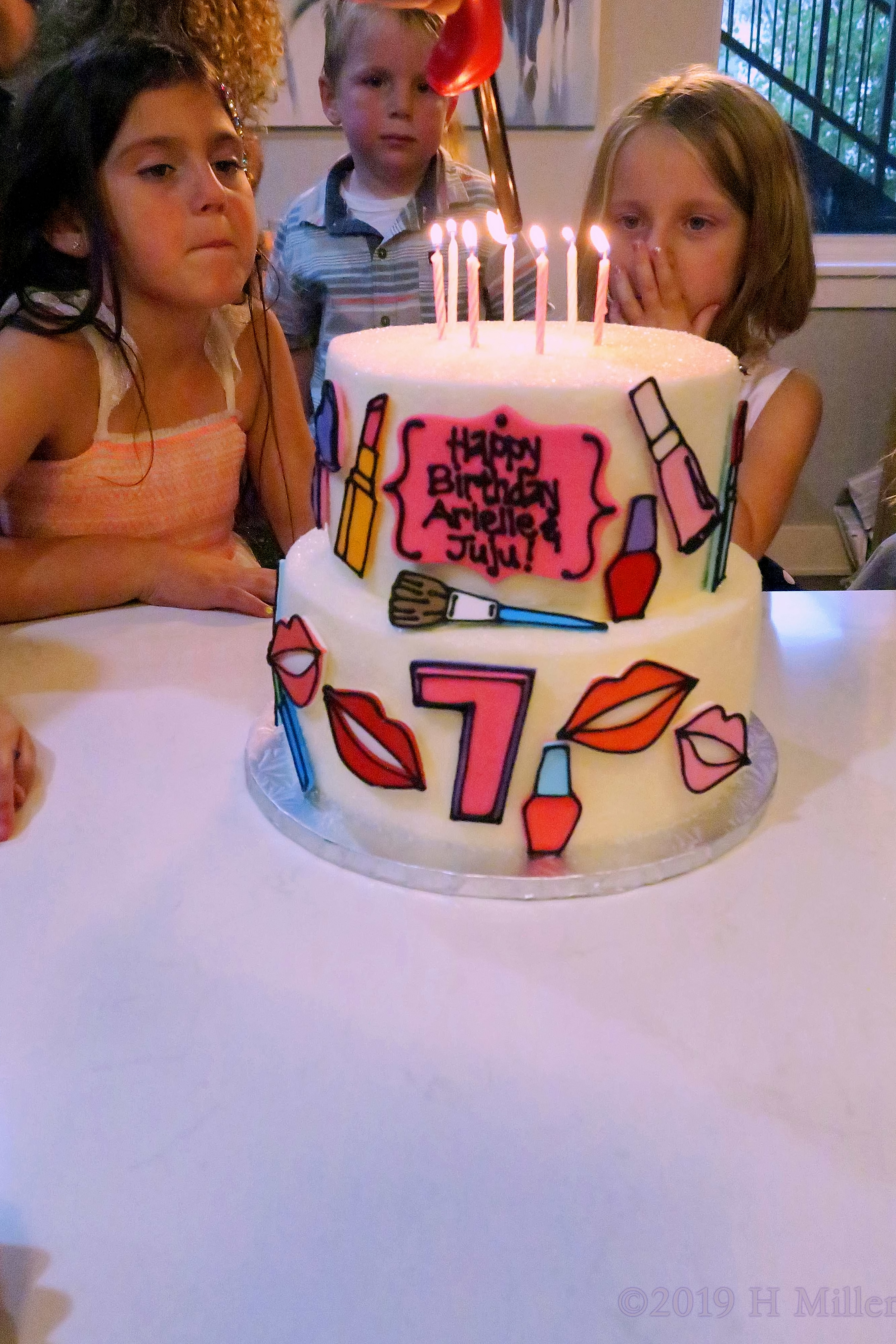 Arielle and Juju's 7th Kids Spa Party Arielle and Juju's 7th Kids Spa Party