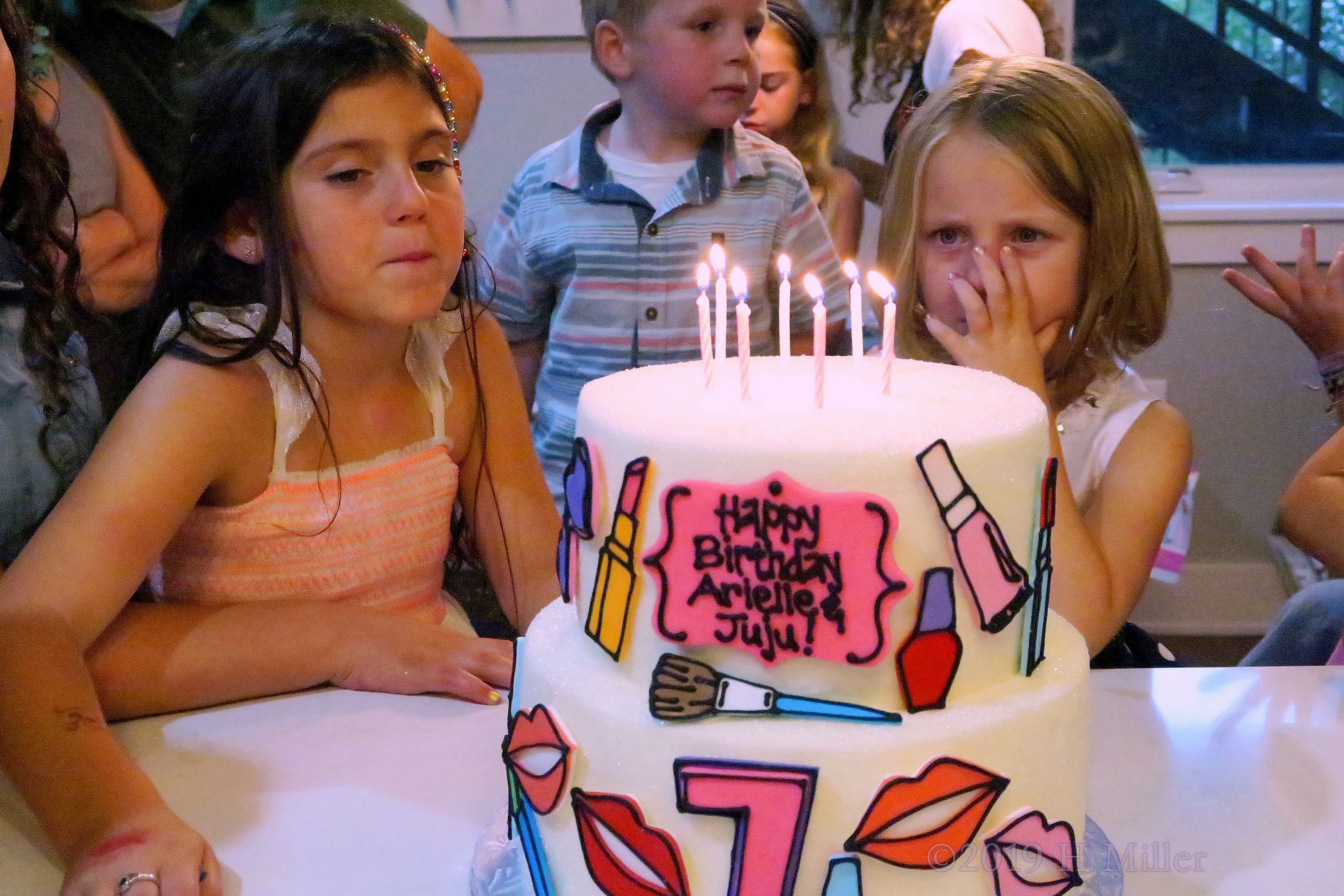 Arielle and Juju's 7th Kids Spa Party Arielle and Juju's 7th Kids Spa Party