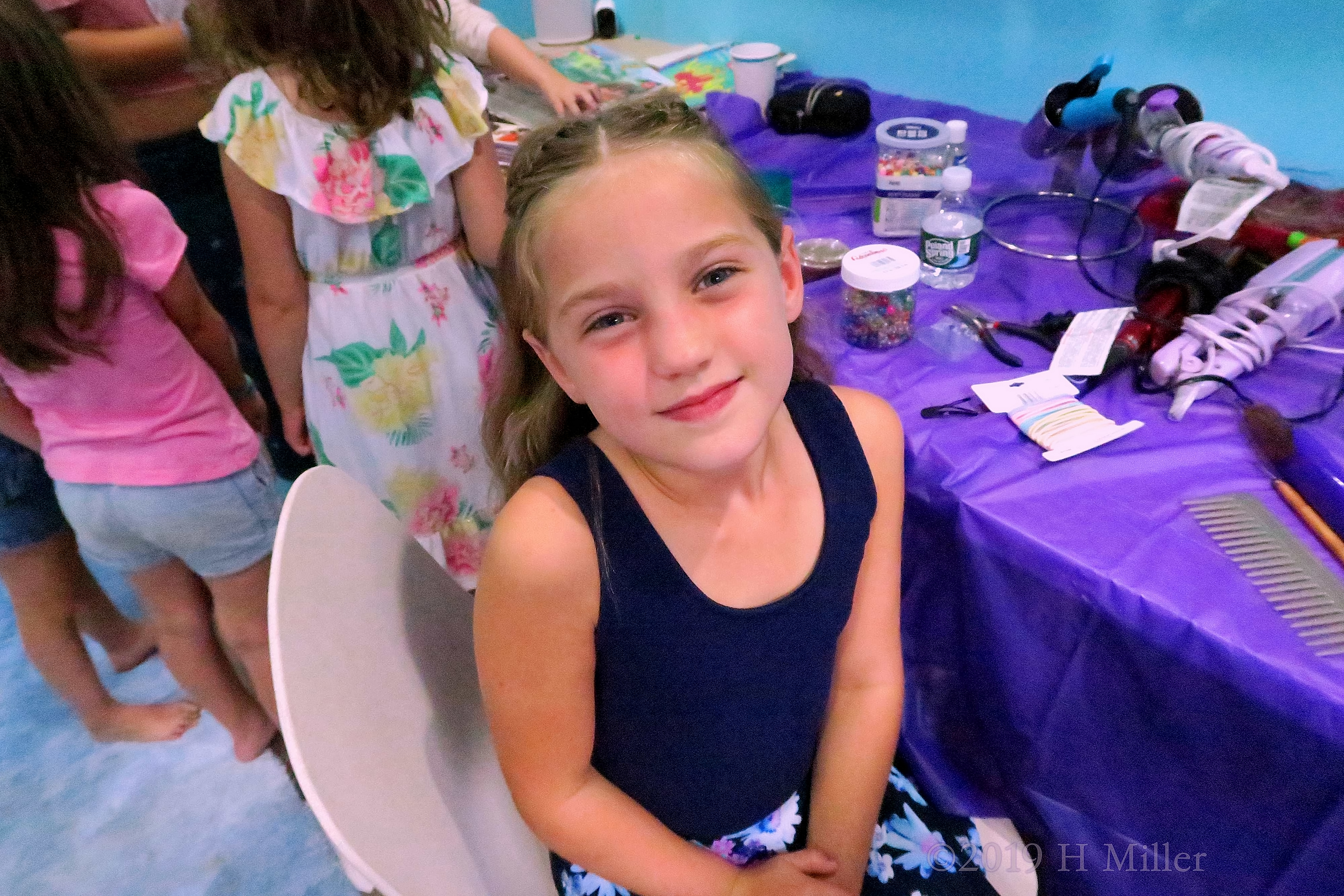 Arielle and Juju's 7th Kids Spa Party