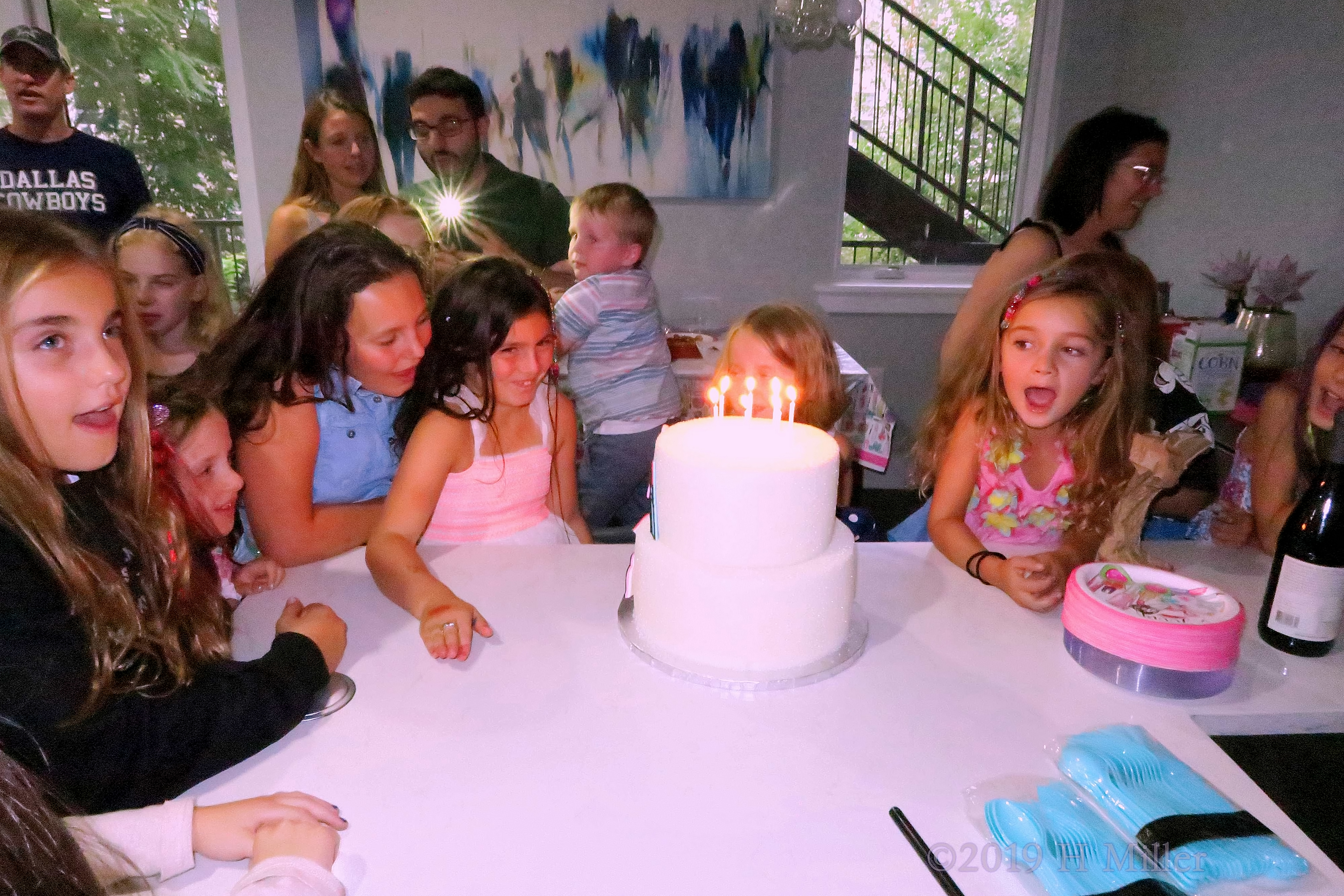 Arielle and Juju's 7th Kids Spa Party 