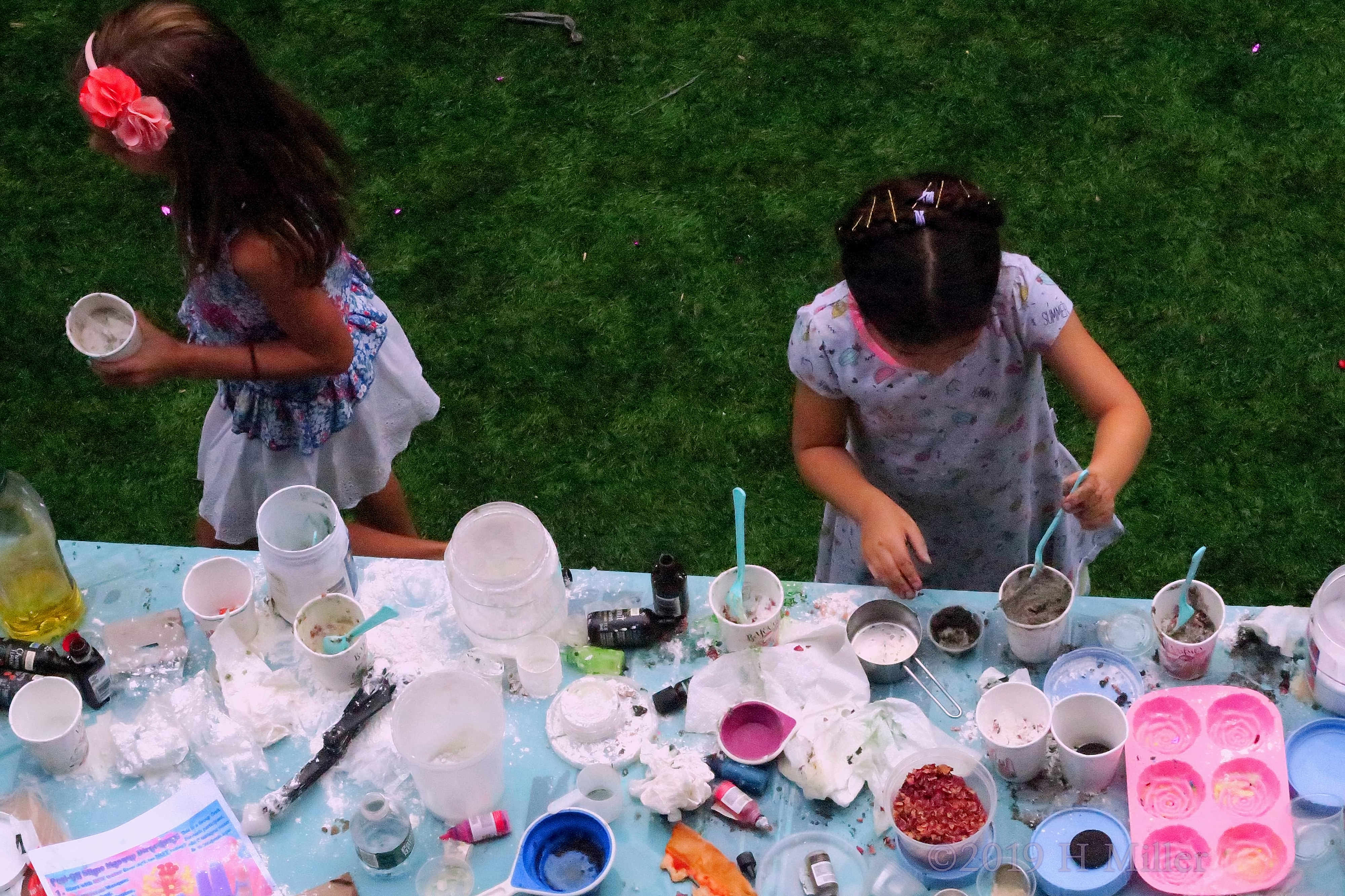 Arielle and Juju's 7th Kids Spa Party Arielle and Juju's 7th Kids Spa Party