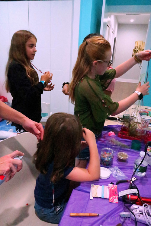 Arielle and Juju's 7th Kids Spa Party Arielle and Juju's 7th Kids Spa Party