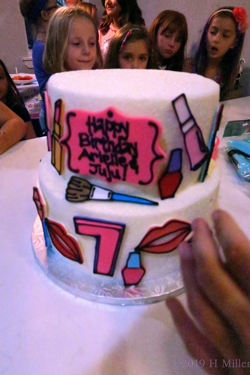 Arielle and Juju's 7th Kids Spa Party Arielle and Juju's 7th Kids Spa Party