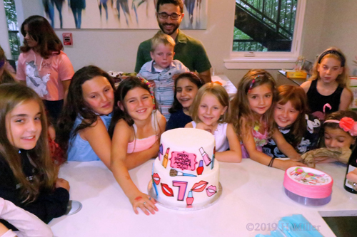 Arielle and Juju's 7th Kids Spa Party