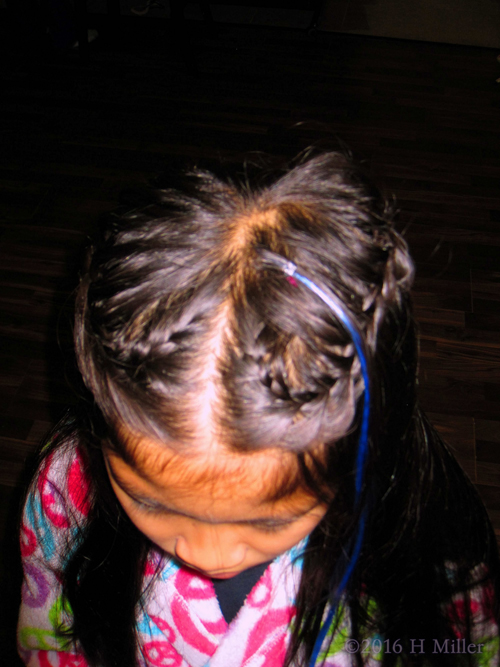 Heart Braid, Top View. Heart Braid, Top View.