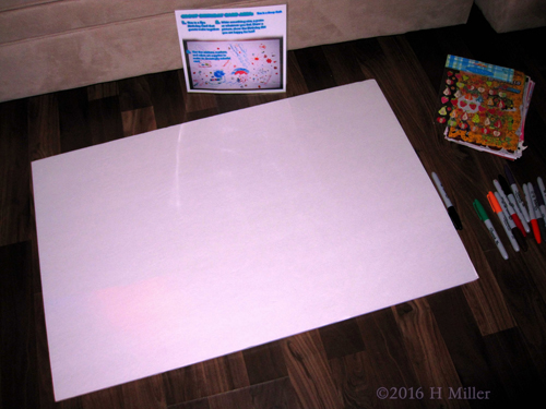 Spa Party Group Card Activity Area Ready For Kids To Be Creative Spa Party Group Card Activity Area Ready For Kids To Be Creative