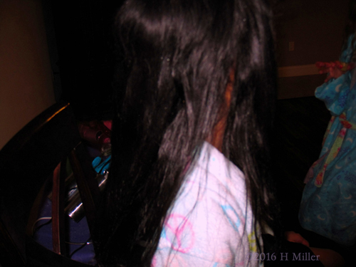 Straightened Hair. Straightened Hair.