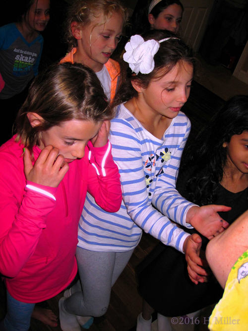 The Girls Choosing Their Robes. The Girls Choosing Their Robes.