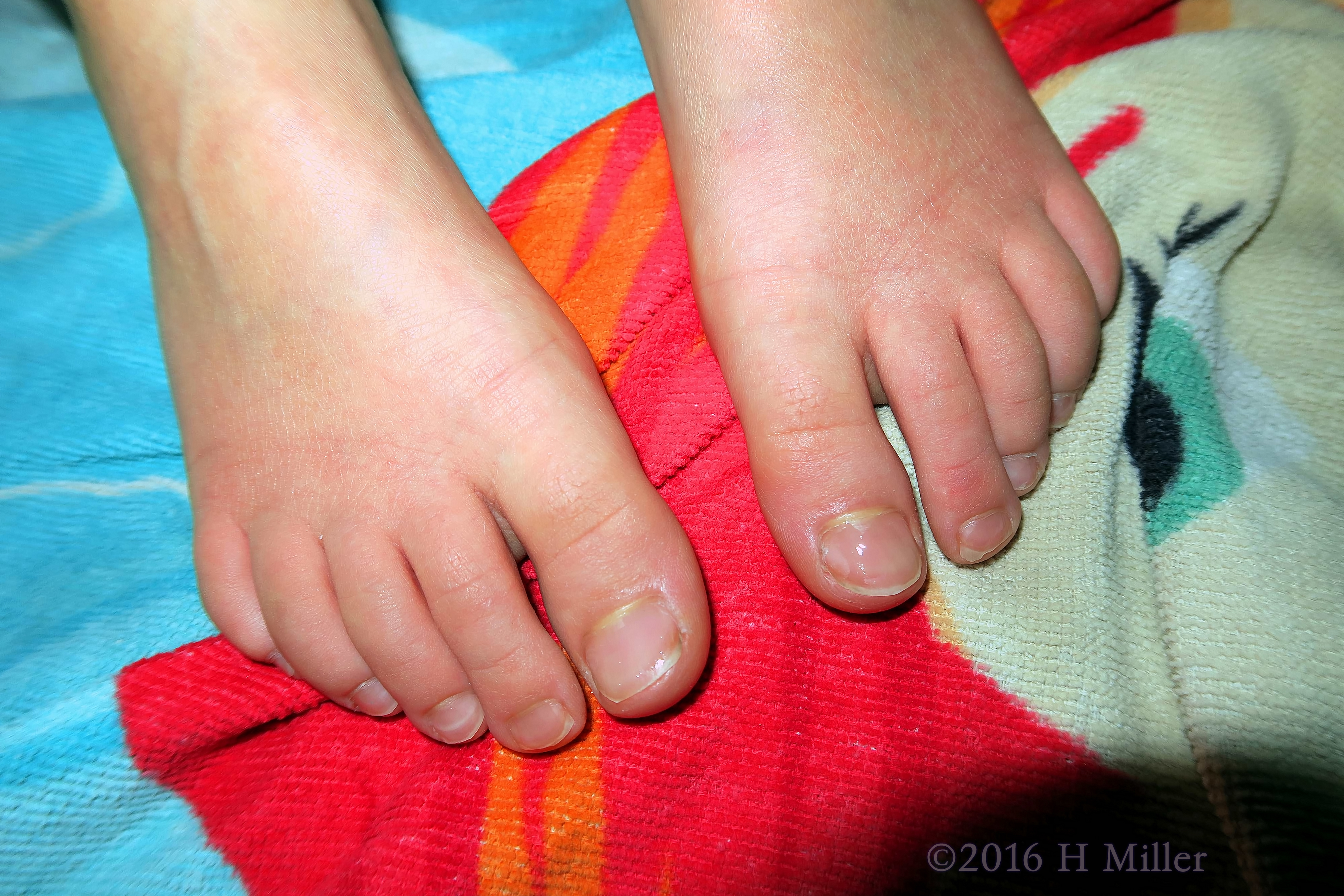 A Pale Shade That Is Not Quite Opaque. Kids Mani. A Pale Shade That Is Not Quite Opaque. Kids Mani.