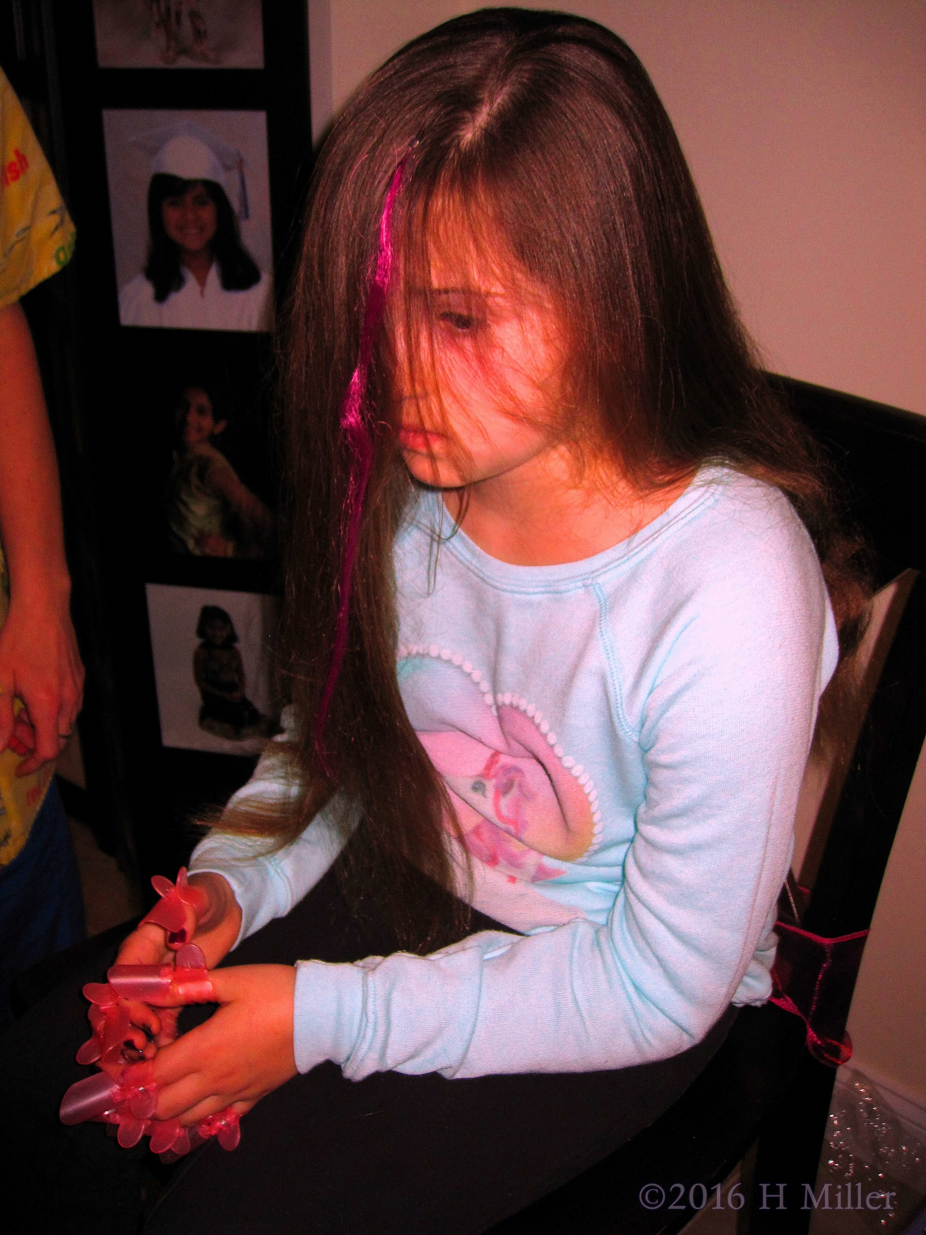 Hair Styling In Progress. Hair Styling In Progress.