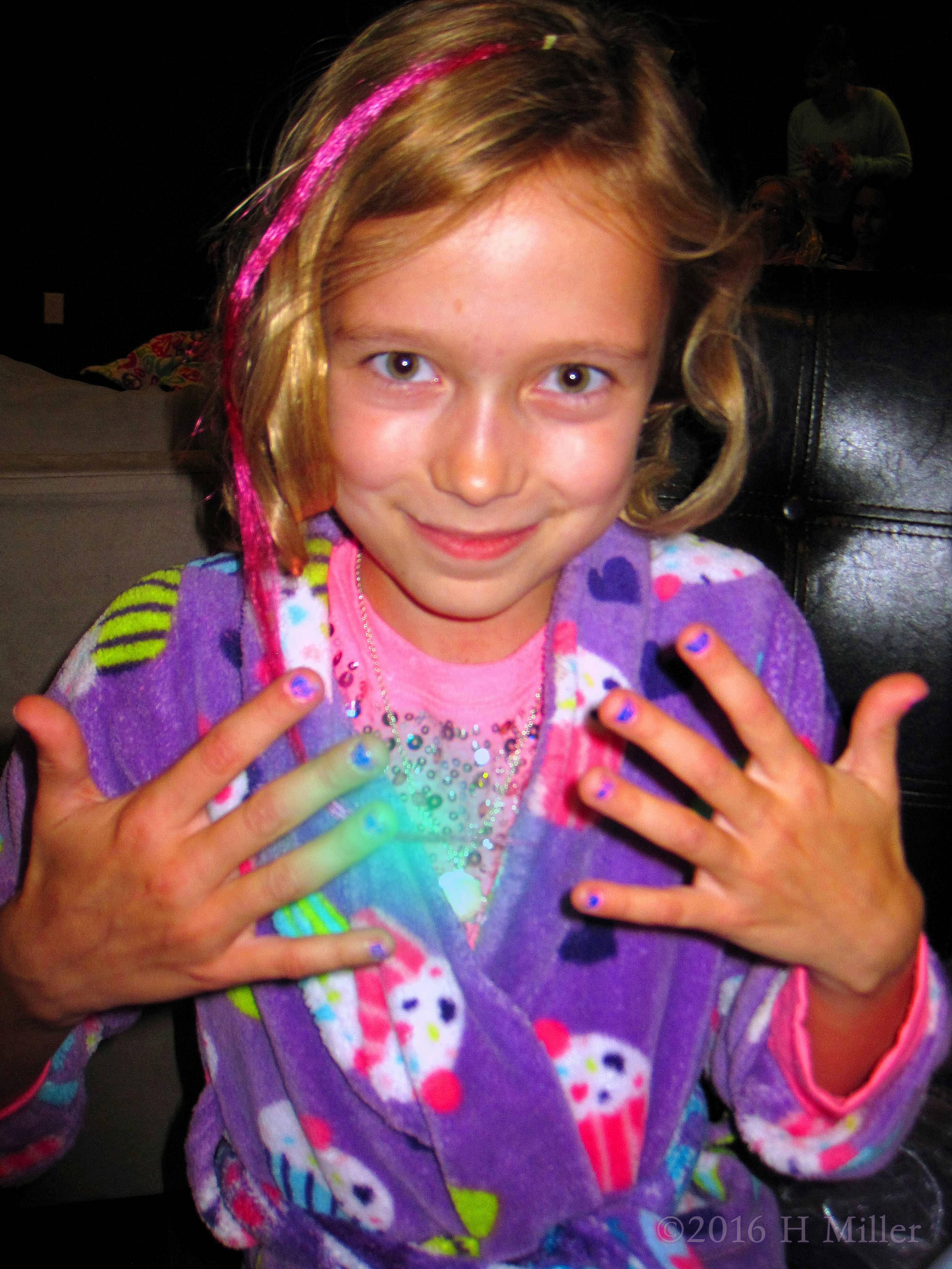 Kids Spa Party Mani. Kids Spa Party Mani.