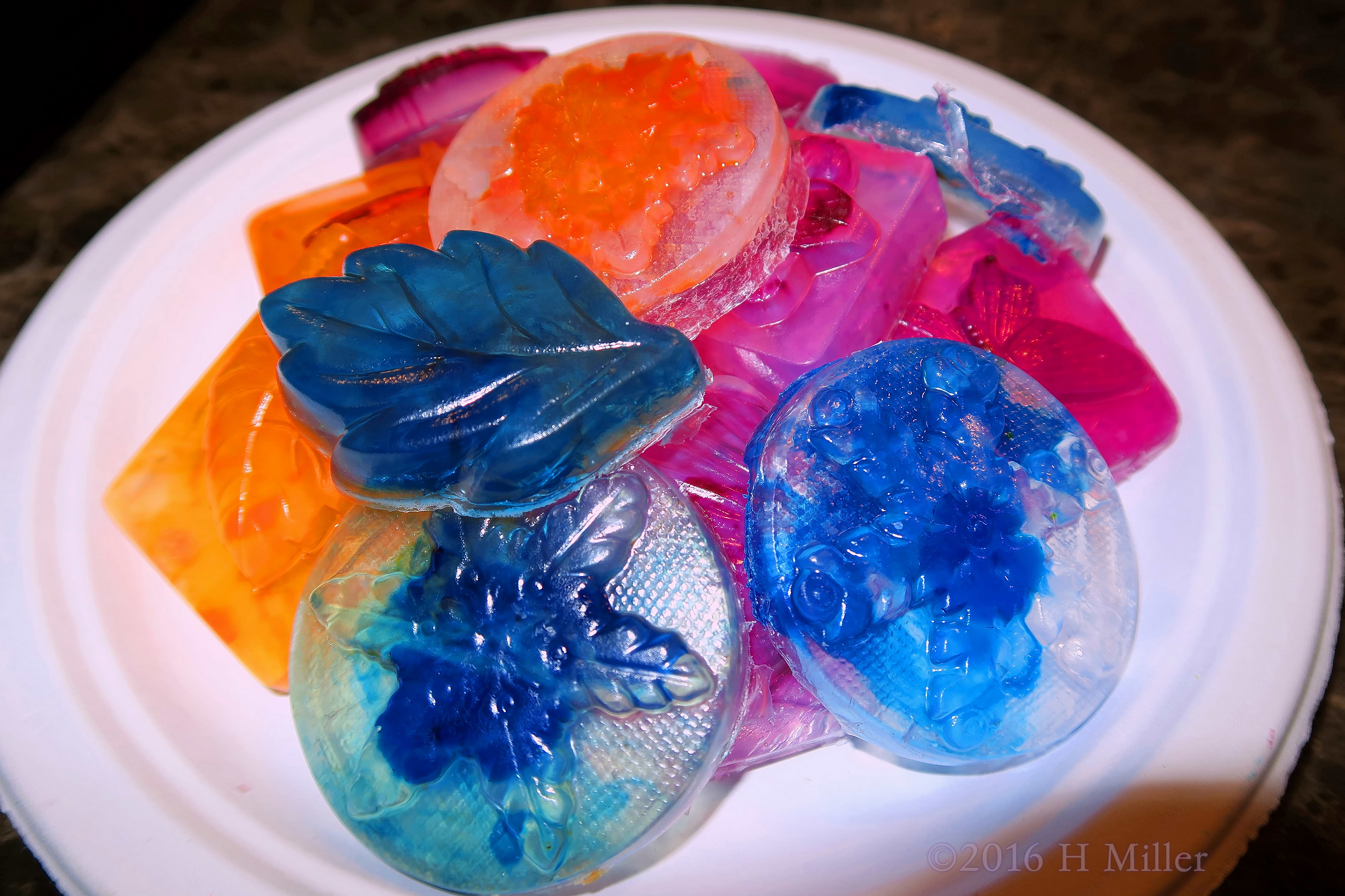 Spa Party Soapmaking Craft. Some Lovely Results! Spa Party Soapmaking Craft. Some Lovely Results!