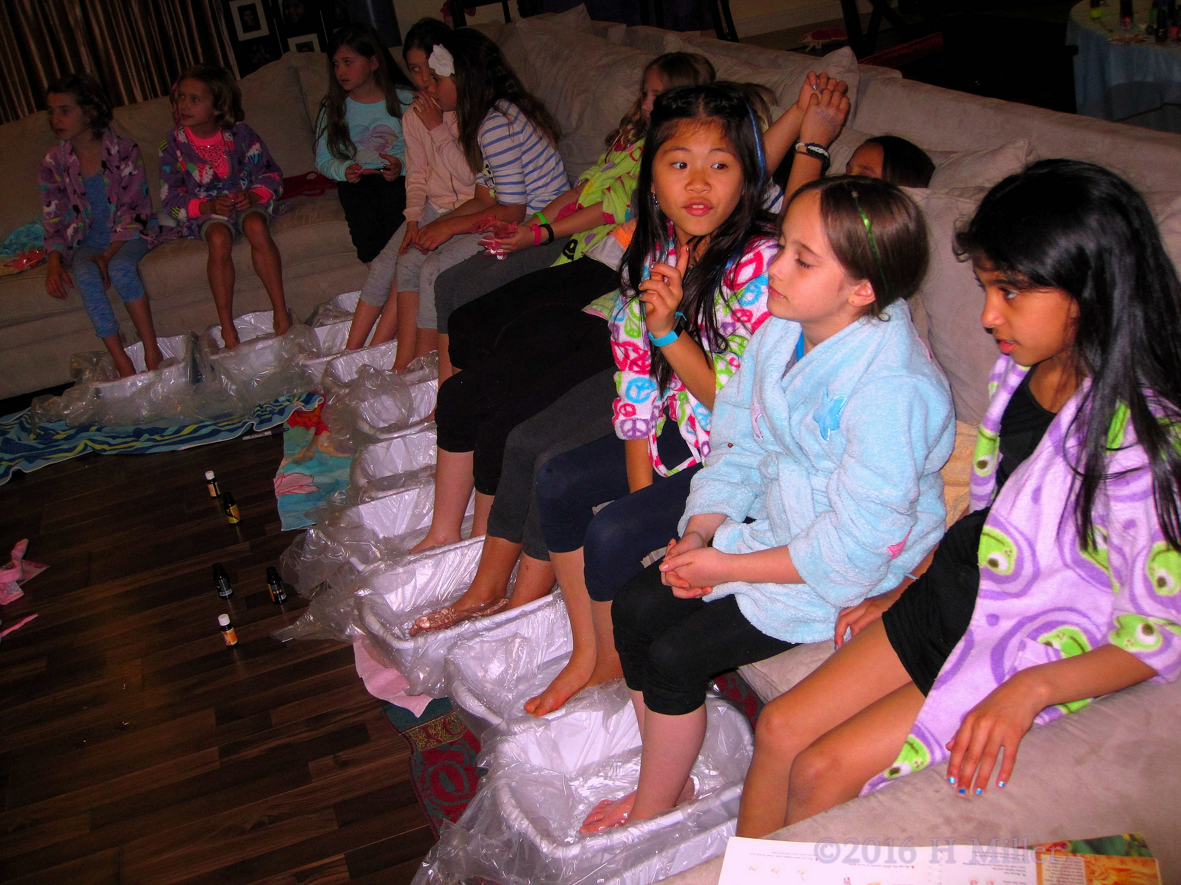 The Girls Taking In The Relaxation. The Girls Taking In The Relaxation.