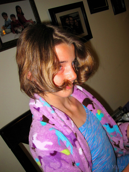 Curls. Side View. Curls. Side View.