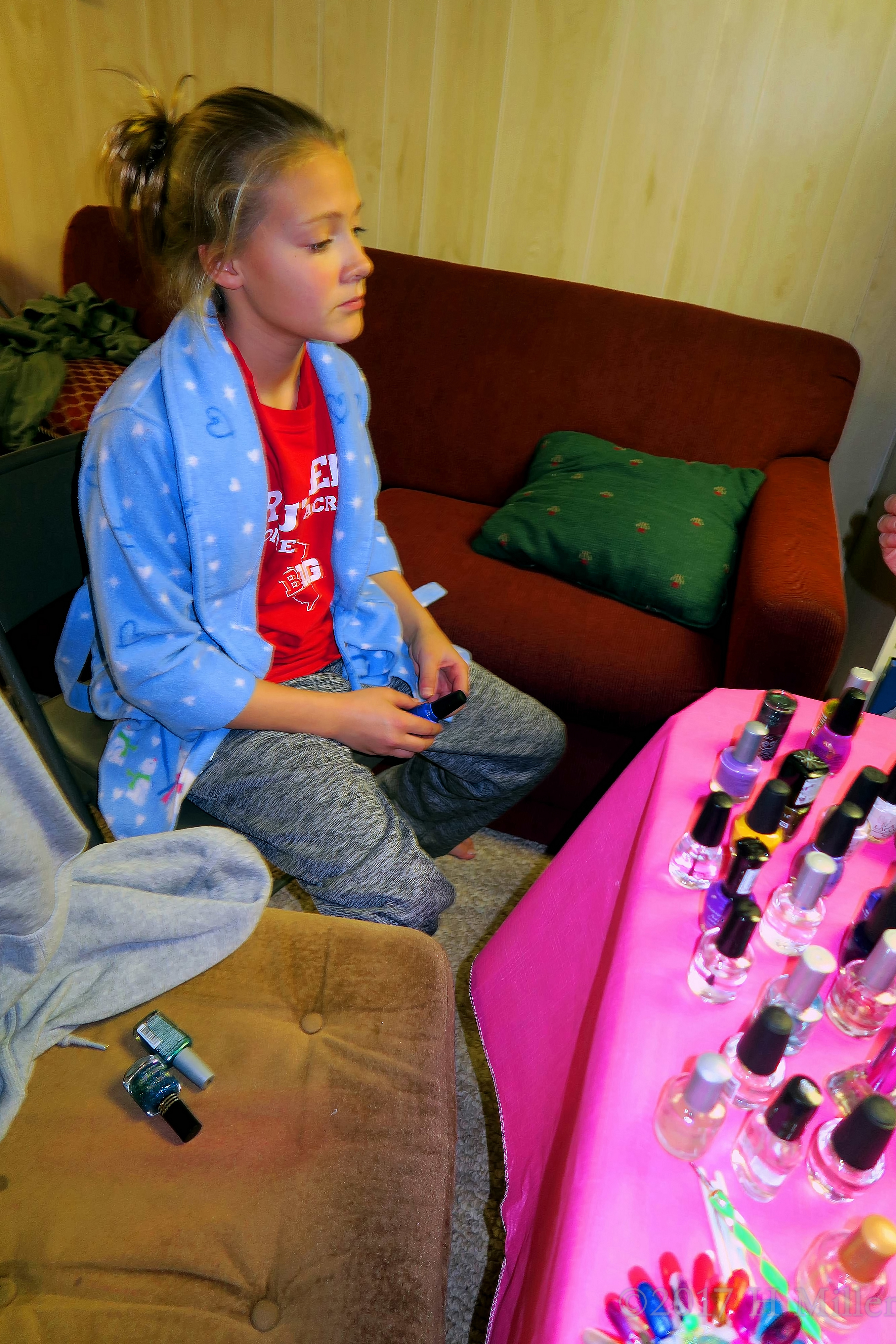 Choosing Colors For Her Mini Mani. Choosing Colors For Her Mini Mani.