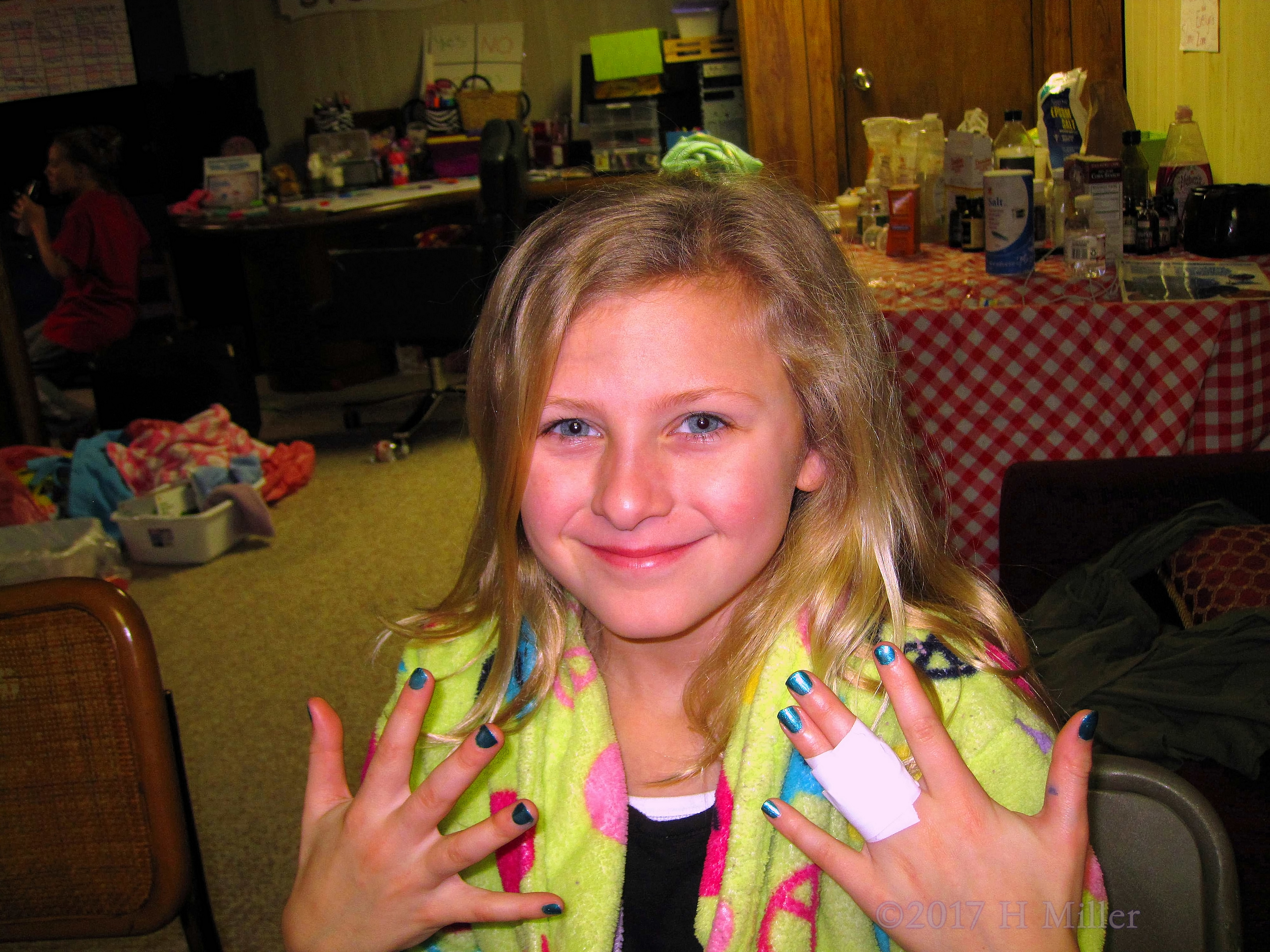 Her Manicure Looks Great! Her Manicure Looks Great!