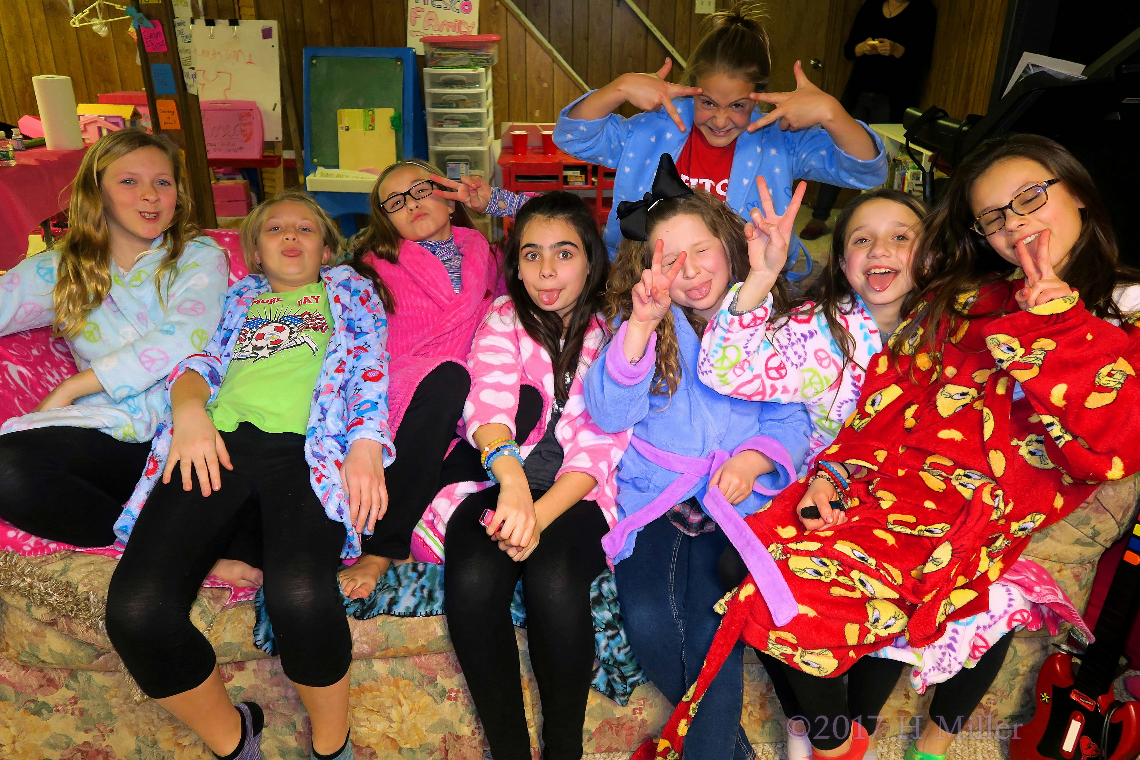 Silly Faces At The Kids Spa! Silly Faces At The Kids Spa!