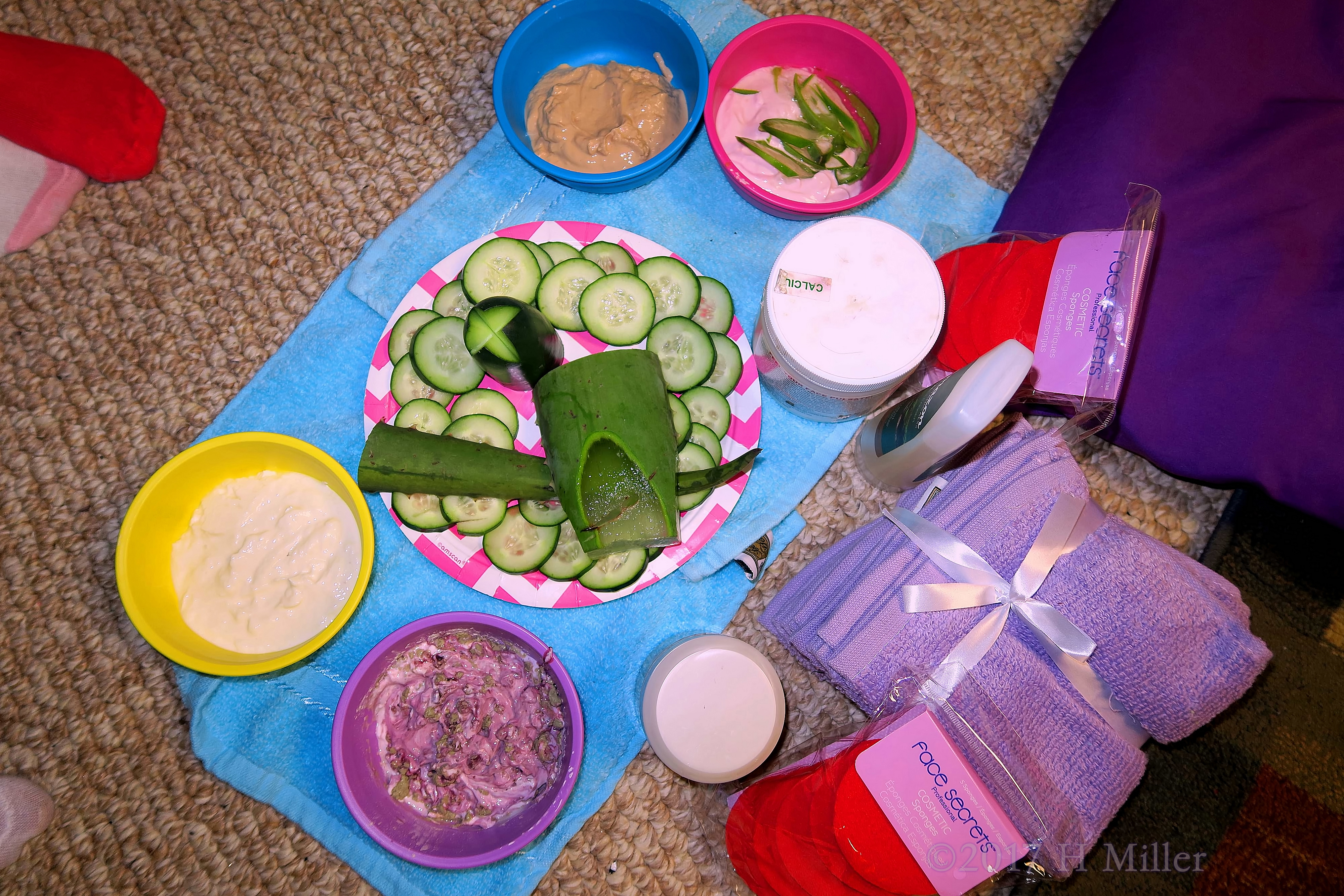 The Ingredients For The Kids Facials. The Ingredients For The Kids Facials.