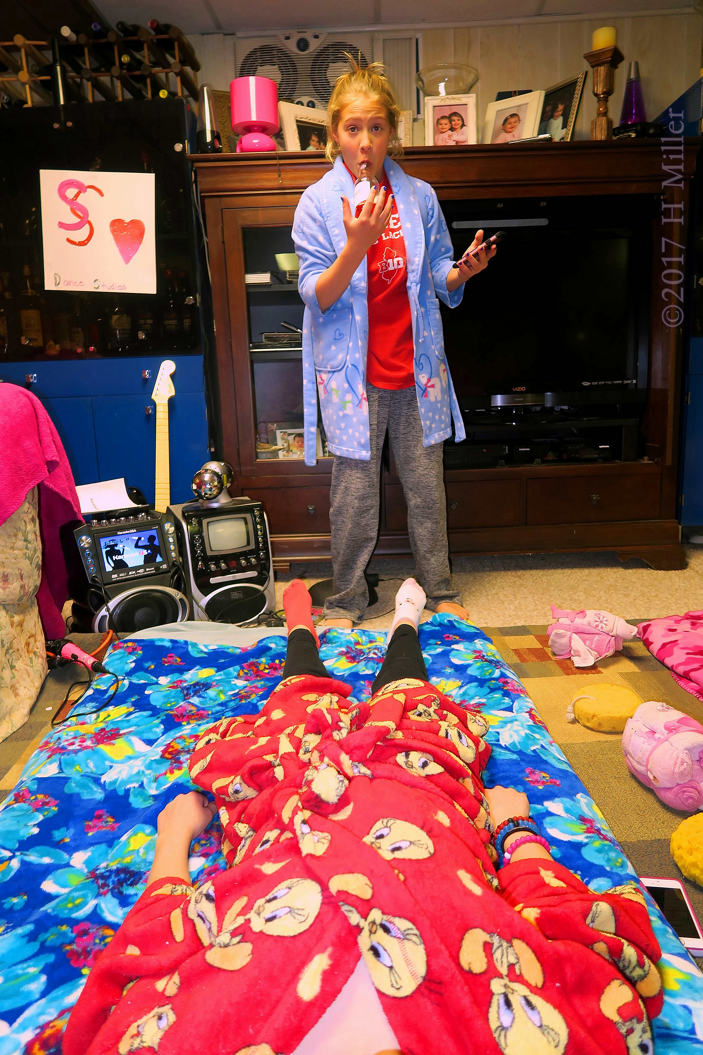 Watching The Birthday Girl Getting Her Facial. Watching The Birthday Girl Getting Her Facial.