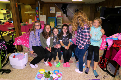 Preparing For The Spa Party Group Photo. Preparing For The Spa Party Group Photo.