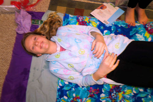 She's Ready For Her Facial! She's Ready For Her Facial!