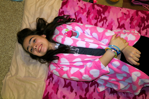 The Birthday Girl Is Ready For Her Kids Facial! The Birthday Girl Is Ready For Her Kids Facial!