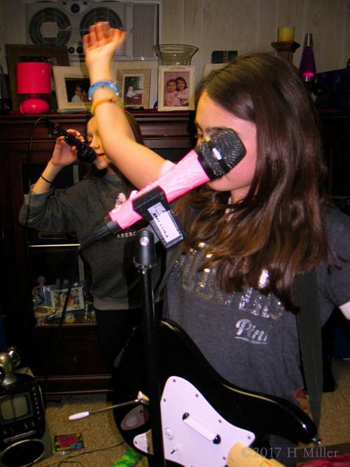 The Birthday Girl Singing And Playing Guitar! The Birthday Girl Singing And Playing Guitar!