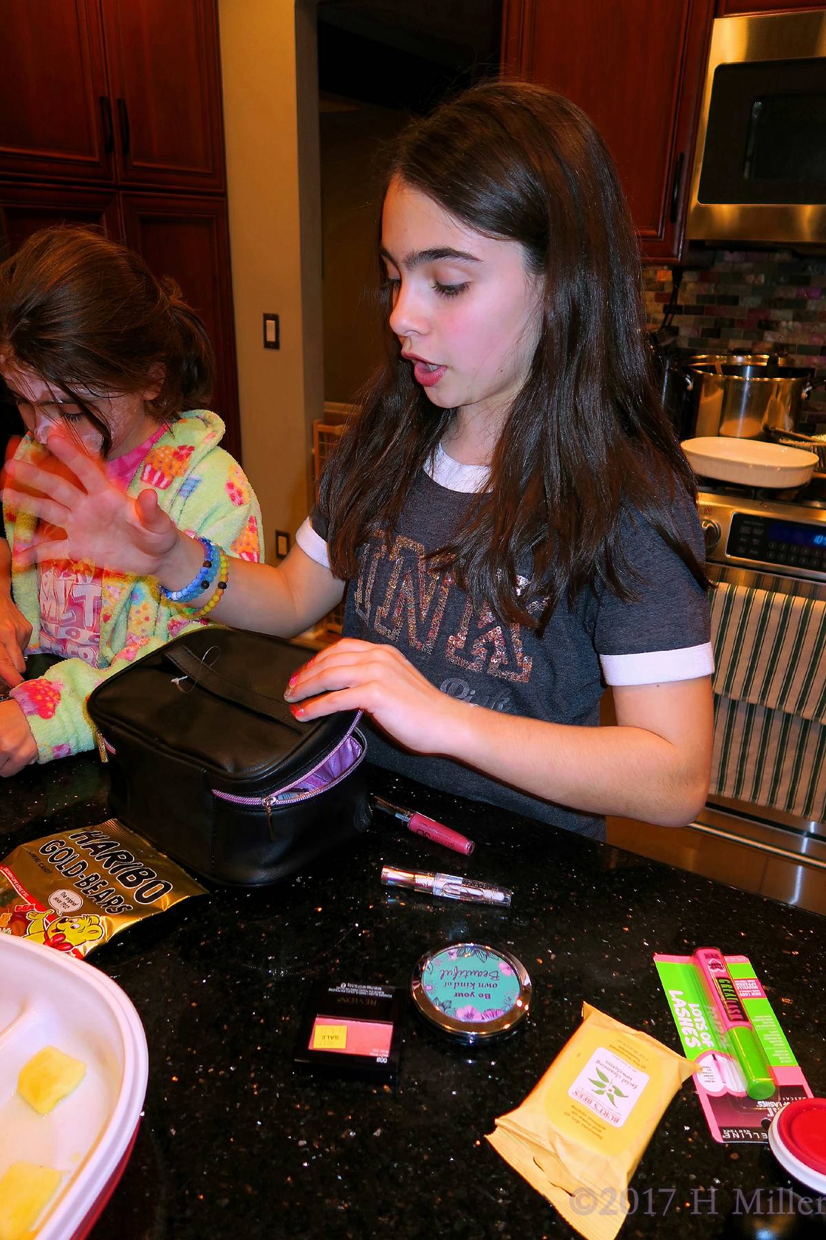 The Birthday Girl Hangs Out During Kids Crafts! 1