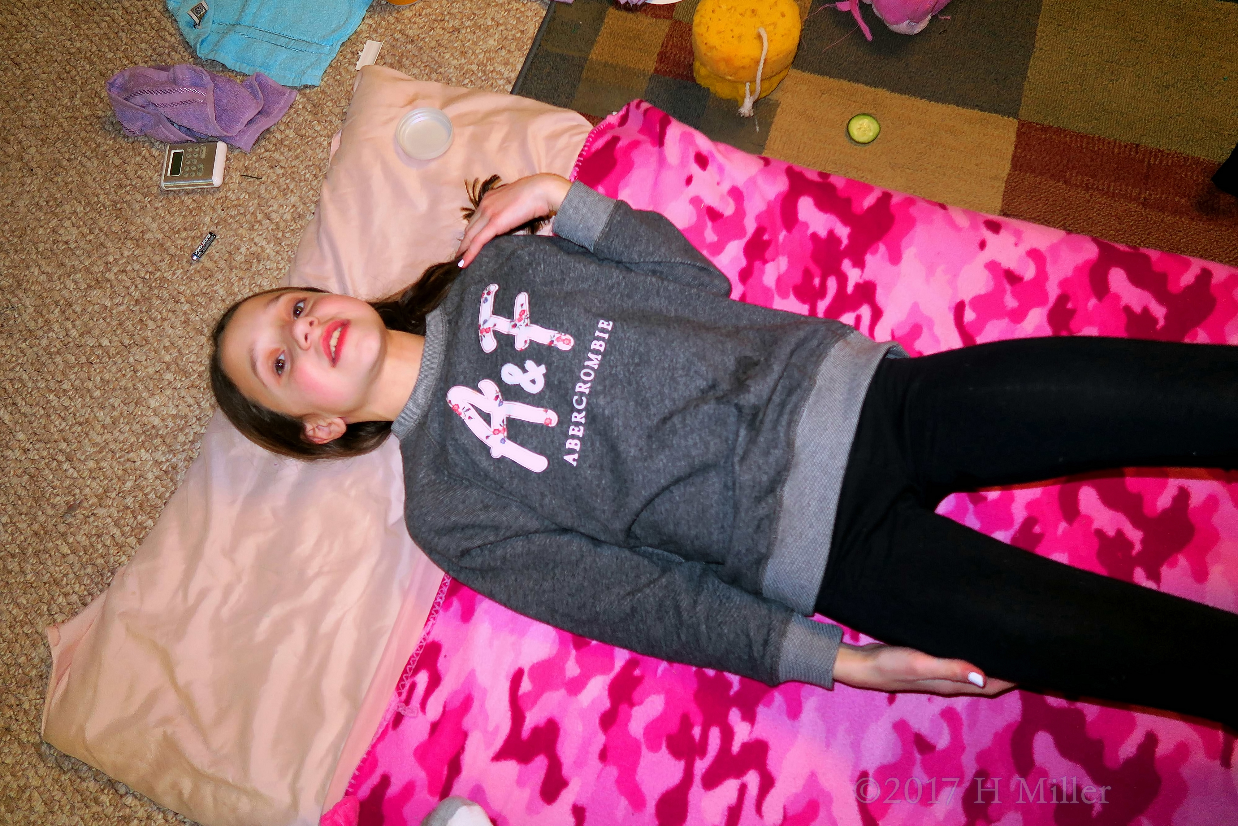 Almost Ready For Facials At The Spa For Girls! Almost Ready For Facials At The Spa For Girls!