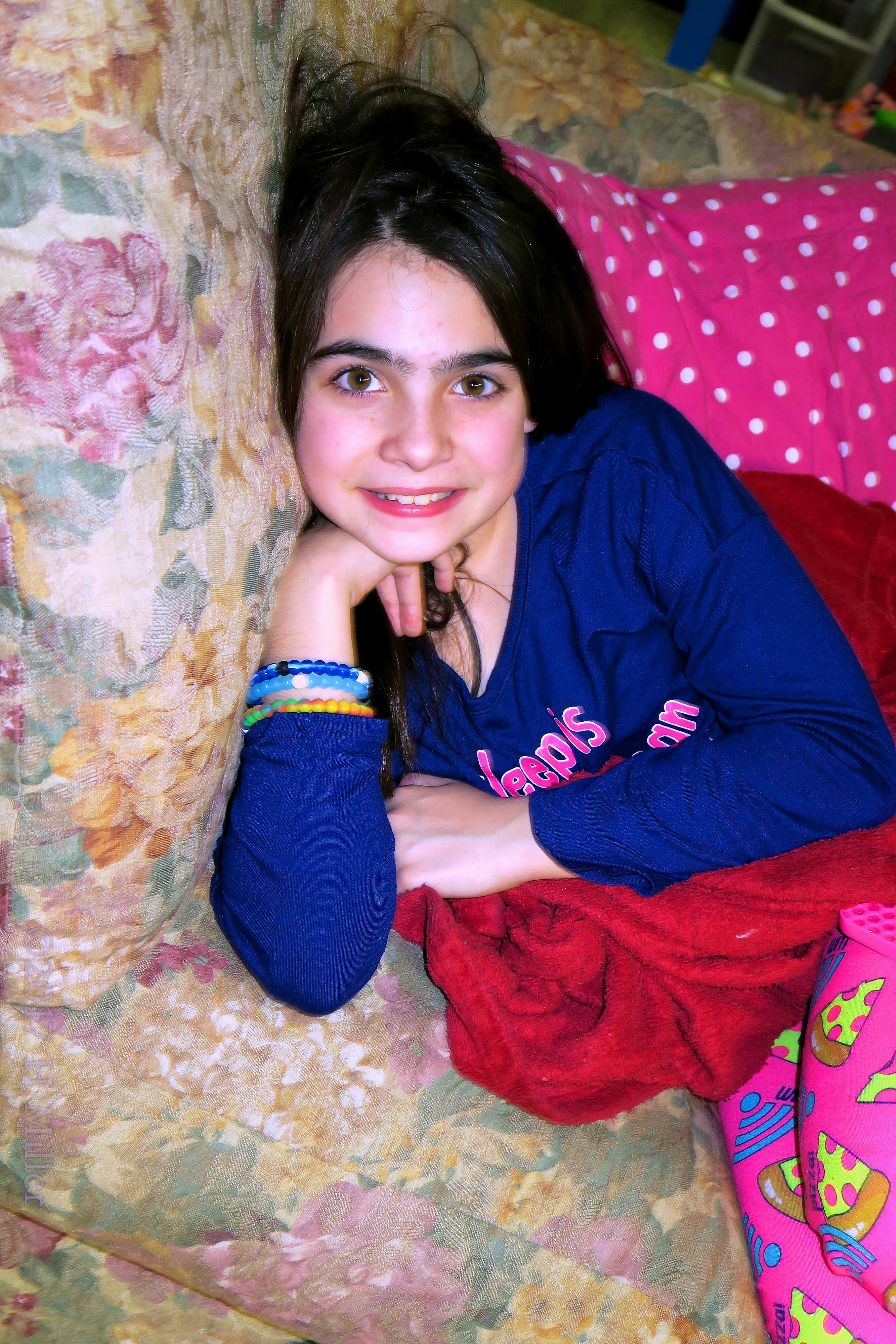 Audrey, The Birthday Girl, After The Party, Relaxing With Her Friends. 4 Audrey, The Birthday Girl, After The Party, Relaxing With Her Friends. 4